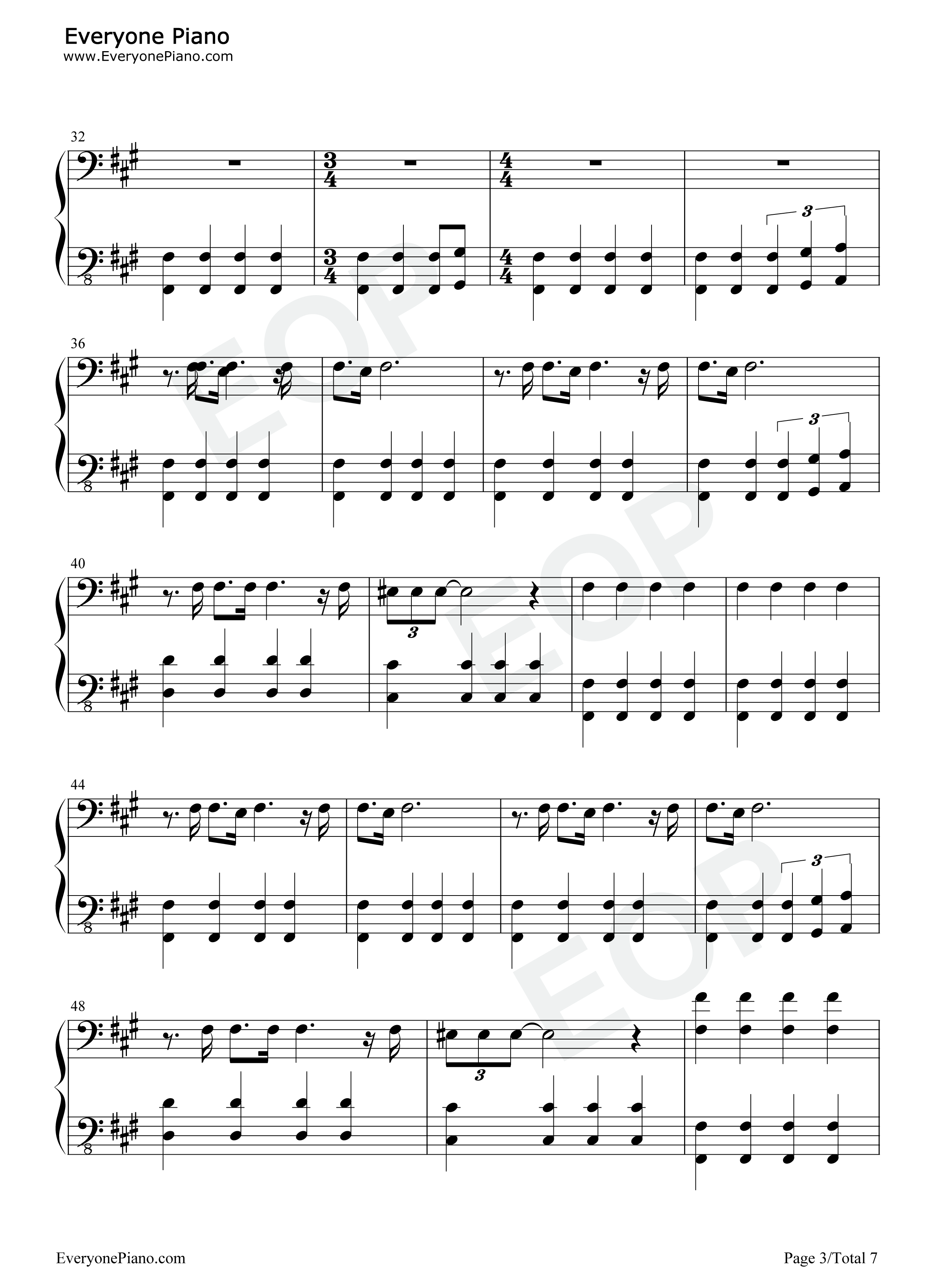 Phobia钢琴谱_Nothing_But_Thieves