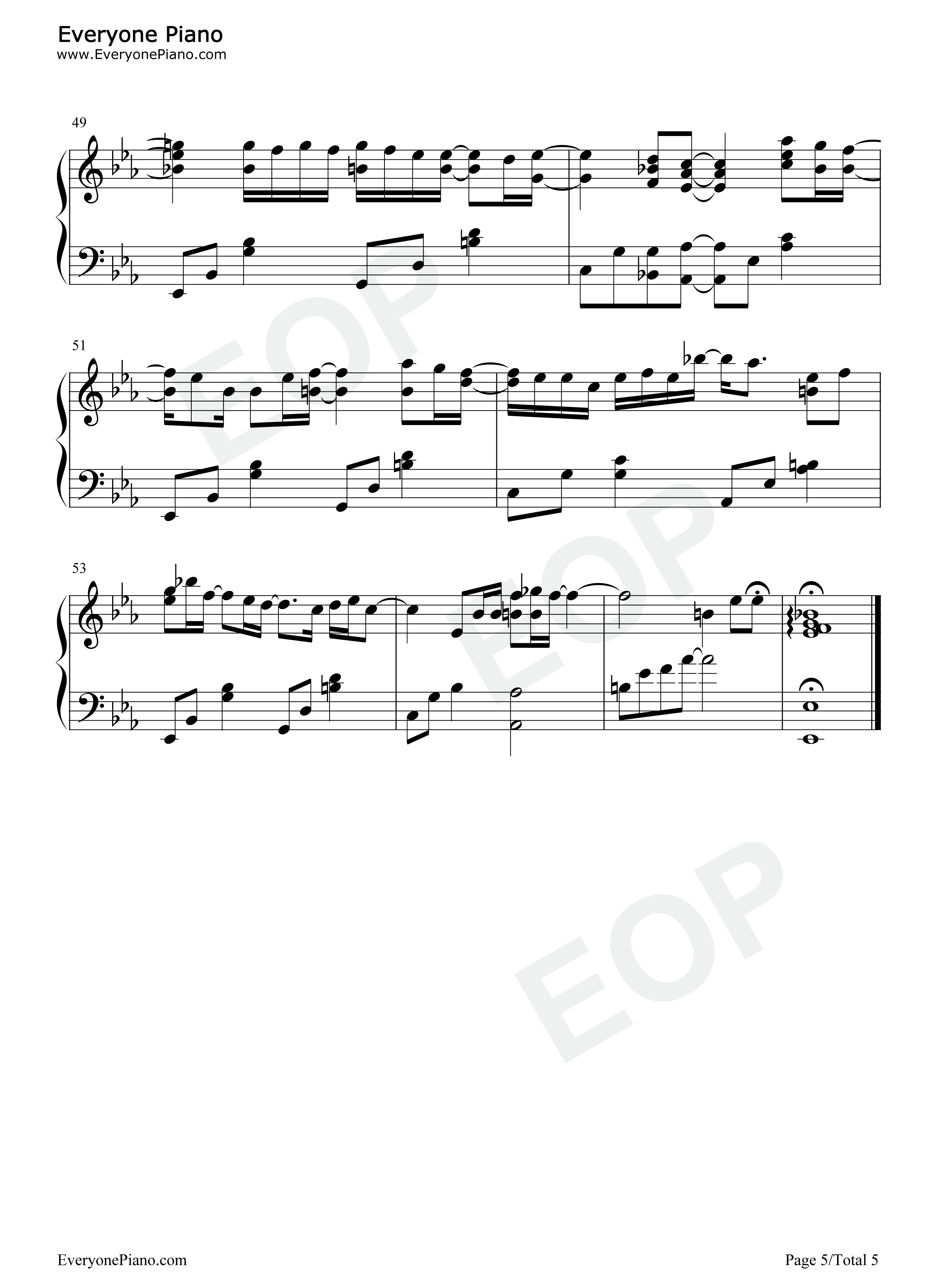 I_Just_Want_To_Stay_With_You钢琴谱_Zion.T