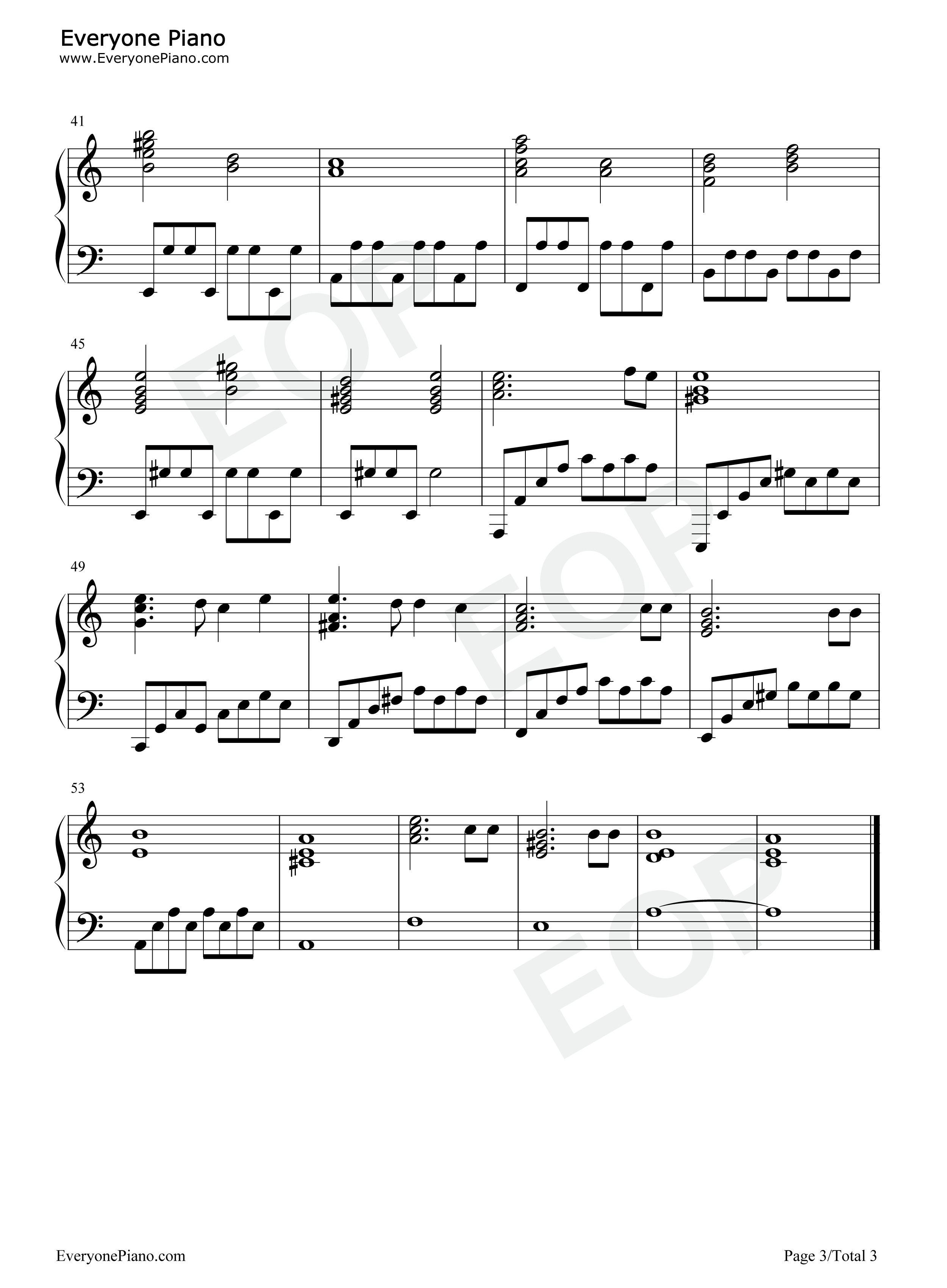 Exit_Music钢琴谱_Ramin_Djawadi