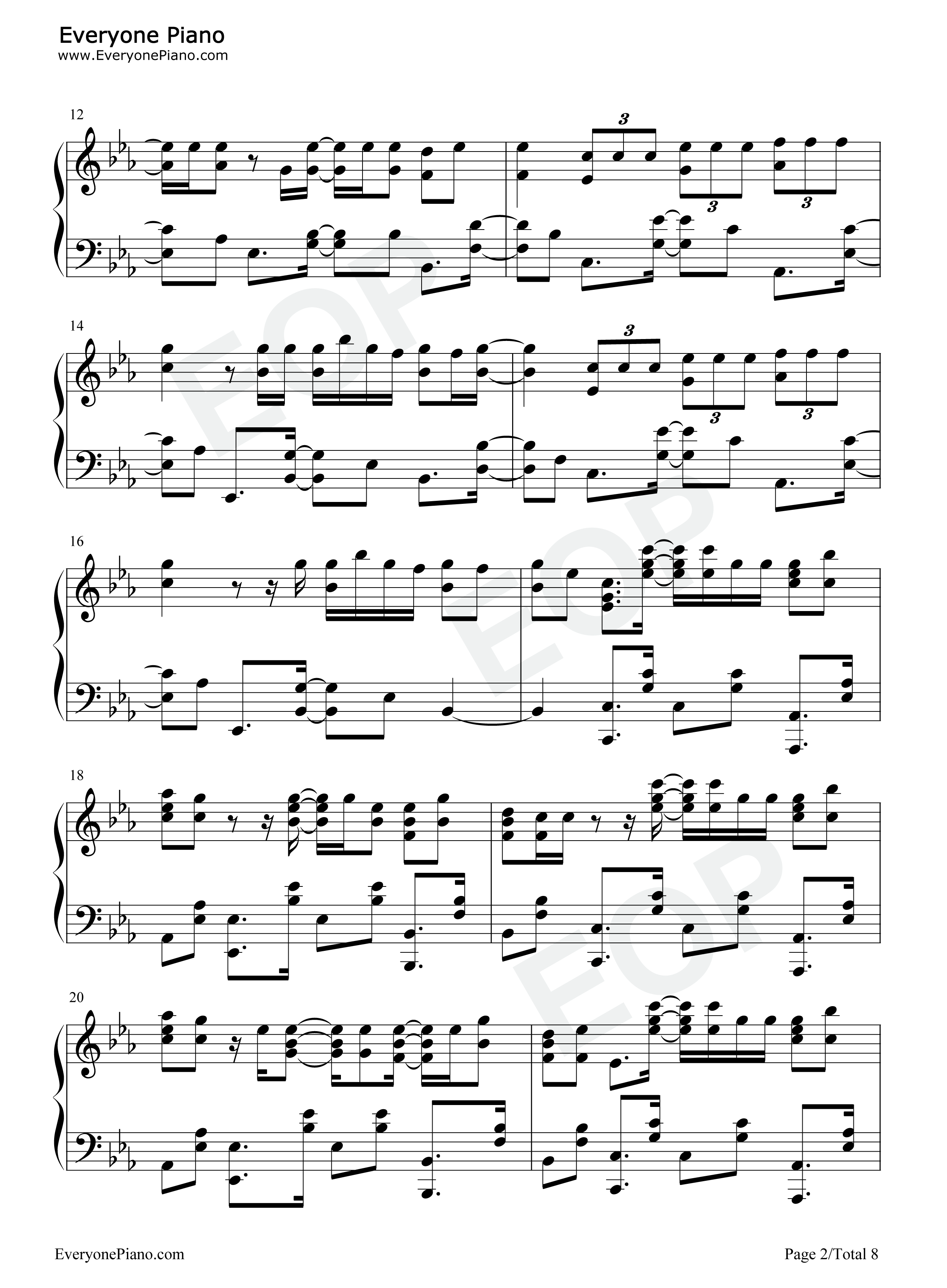 Kiss_And_Make_Up钢琴谱_Dua_Lipa_Blackpink