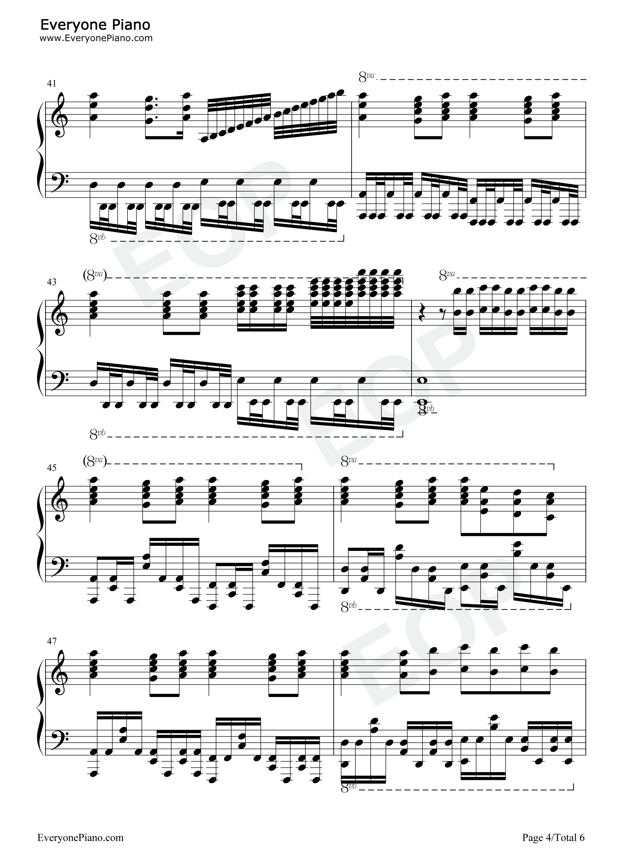 Evolve钢琴谱_王者荣耀_Ki:Theory