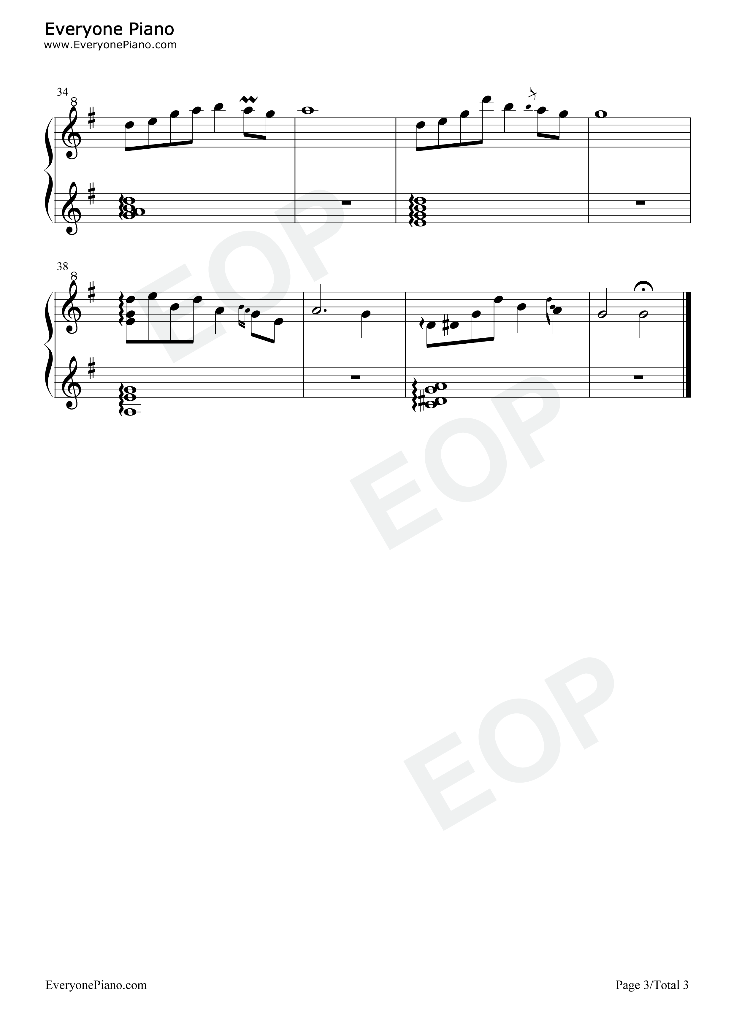 The_Fading_Stories钢琴谱_陈致逸