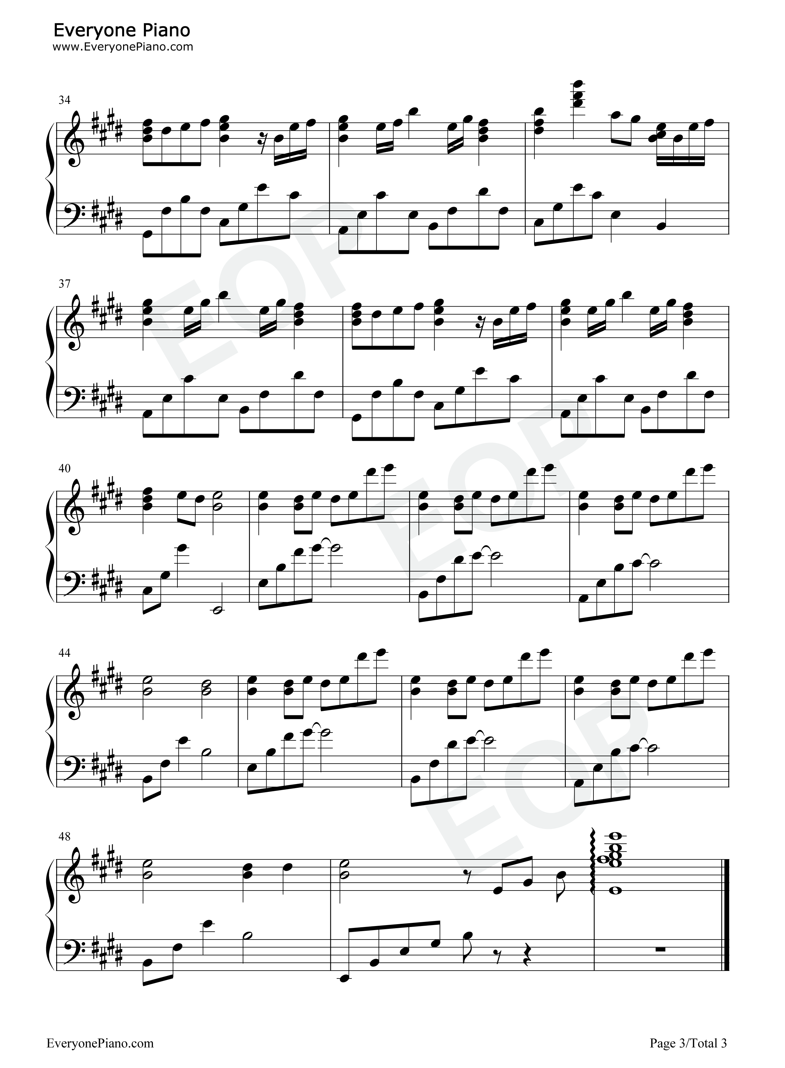 優しさの雨に抱かれて钢琴谱_アッチョリケ