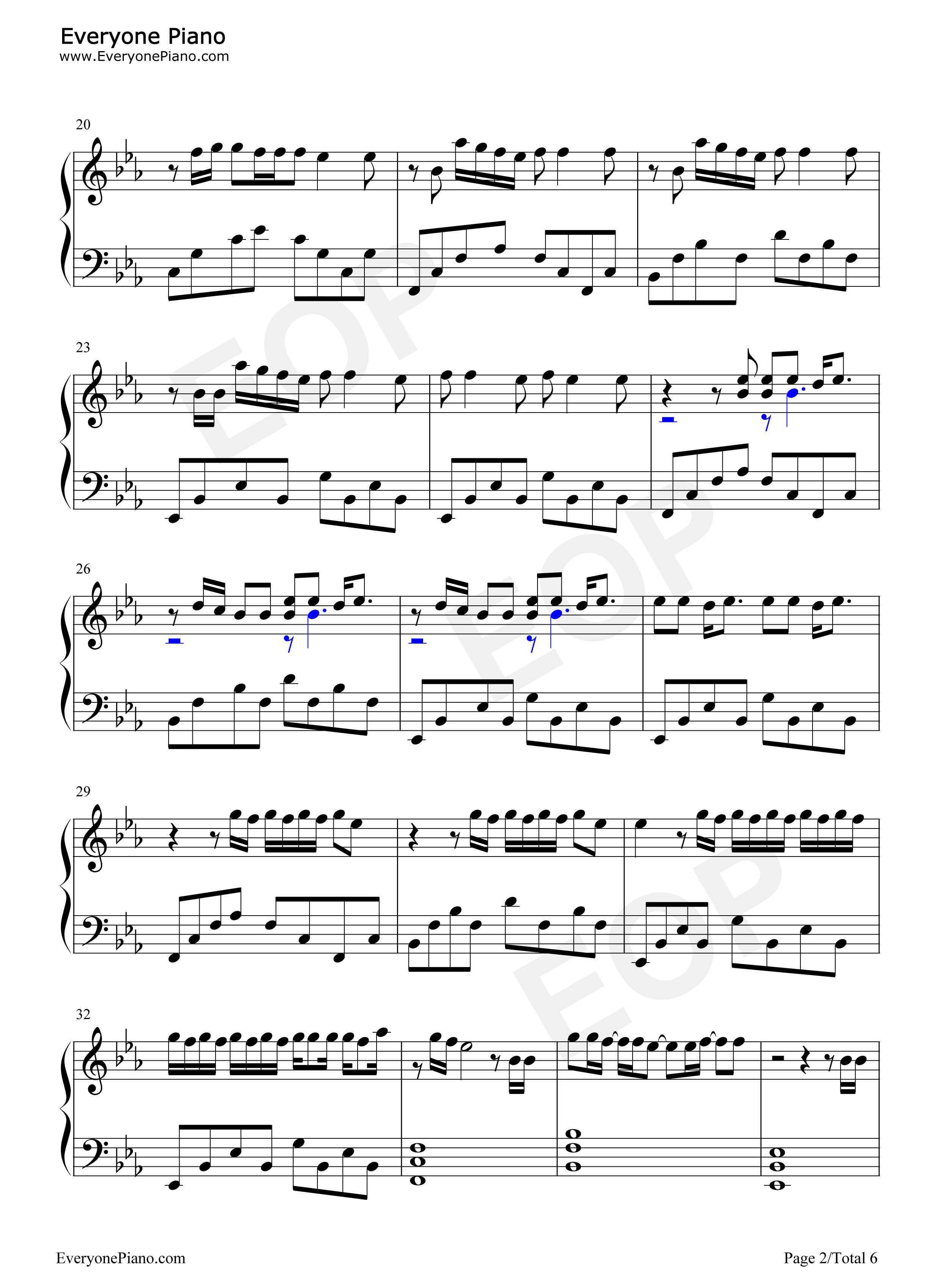 Telepathy钢琴谱_防弹少年团