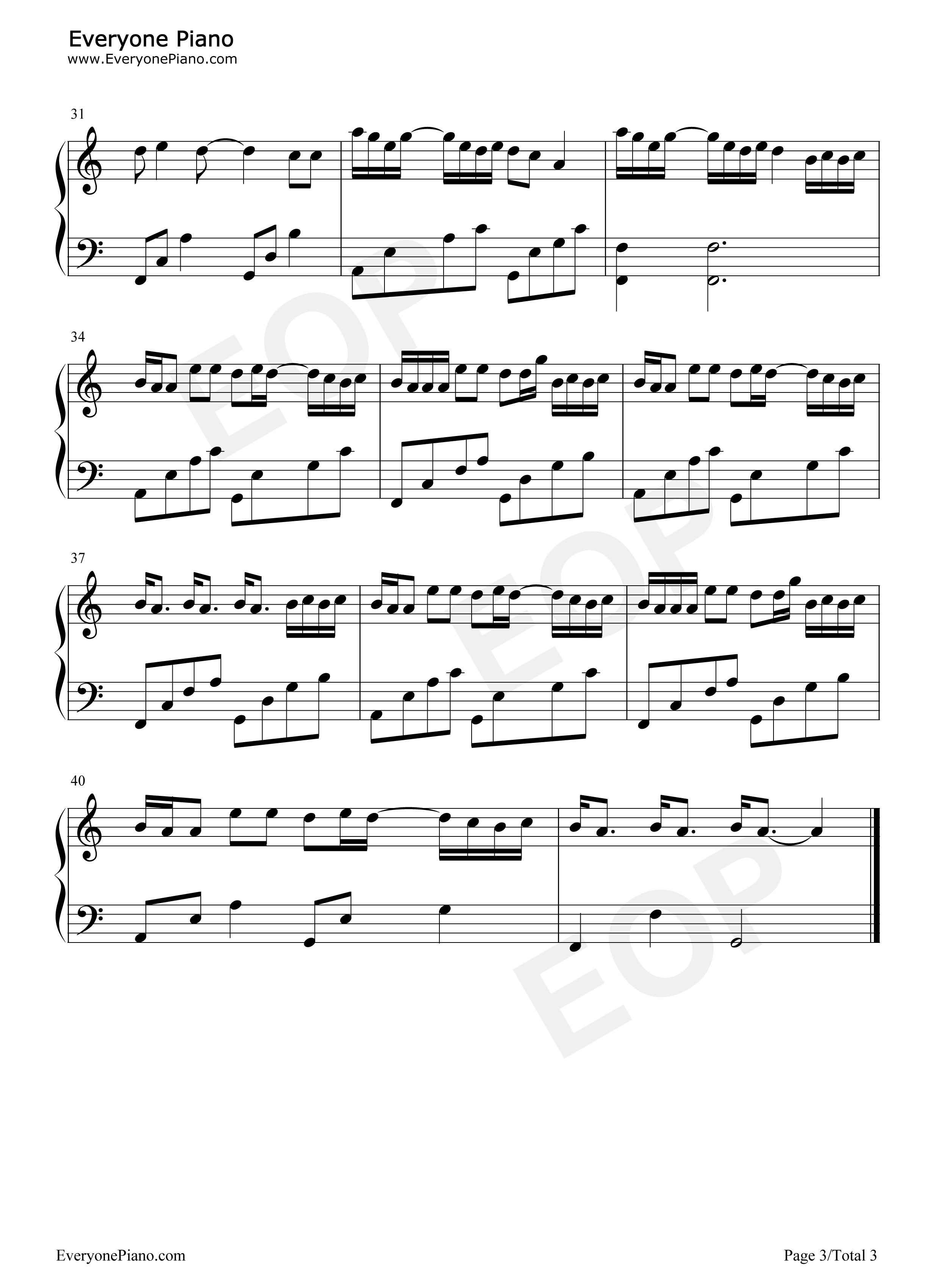 血汗泪钢琴谱_防弹少年团