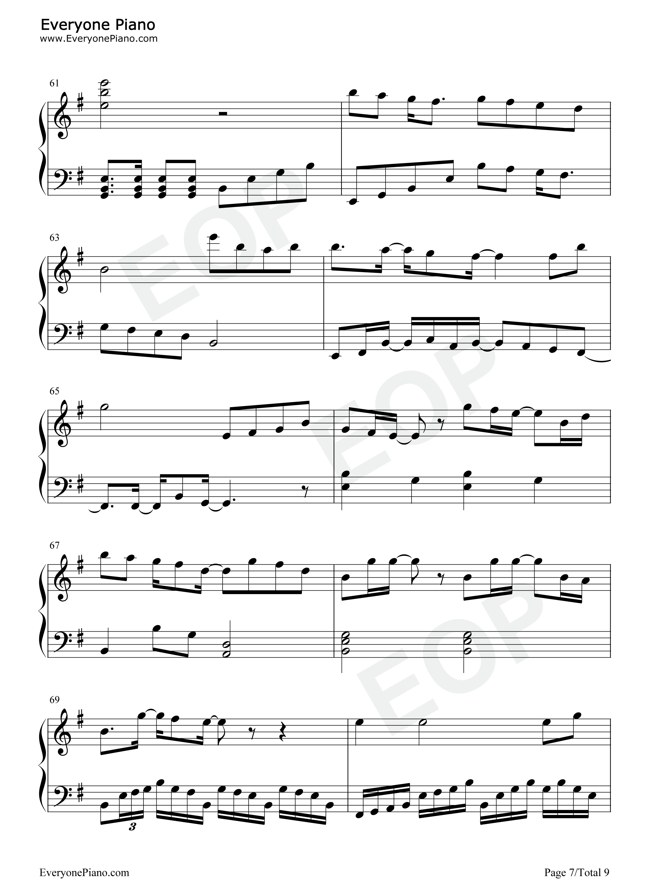 一念众生钢琴谱_GMN_宏宇