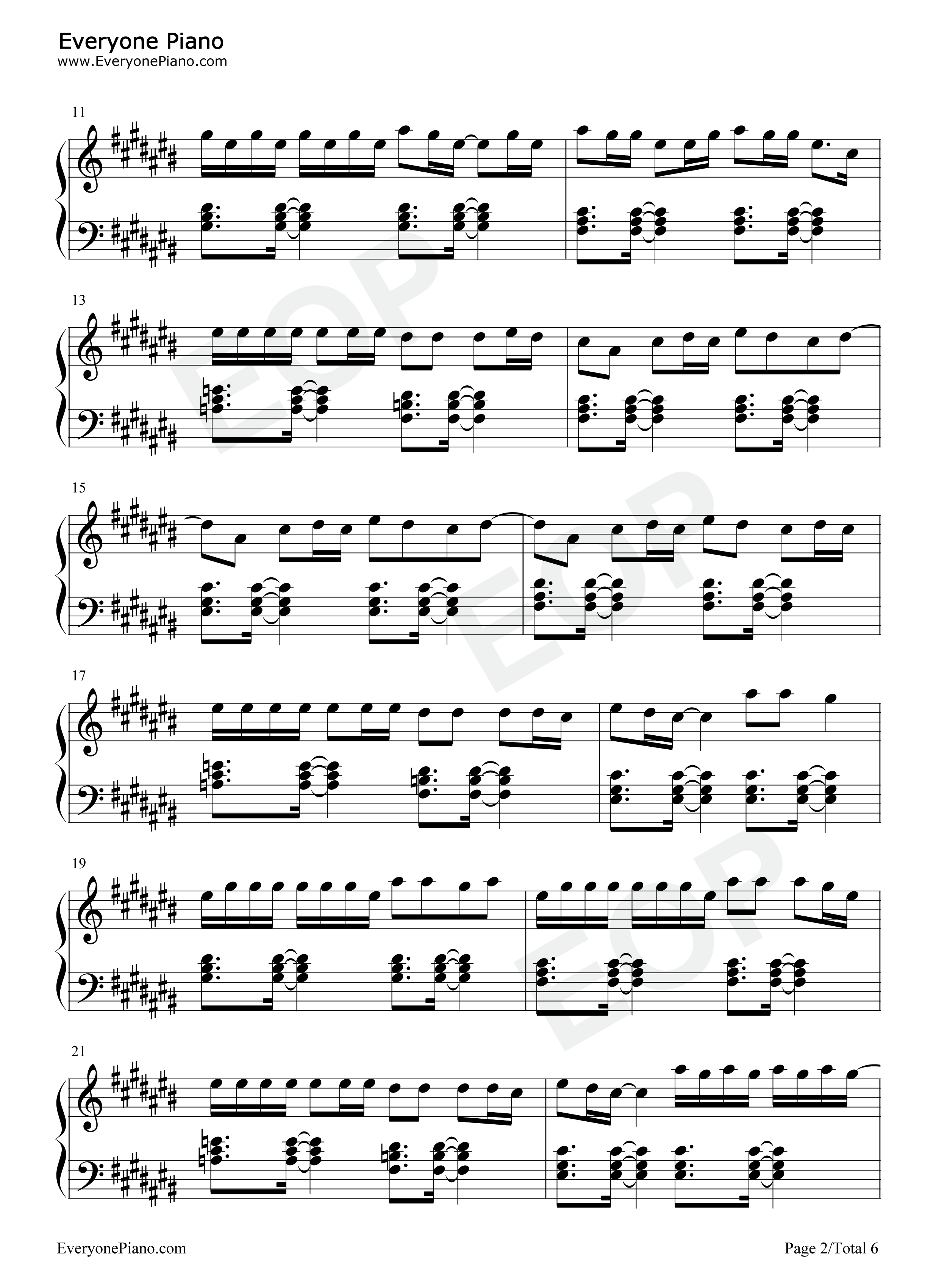 Oh_Santa钢琴谱_Mariah_Carey_Ariana_Grande_Jennifer_Hudson