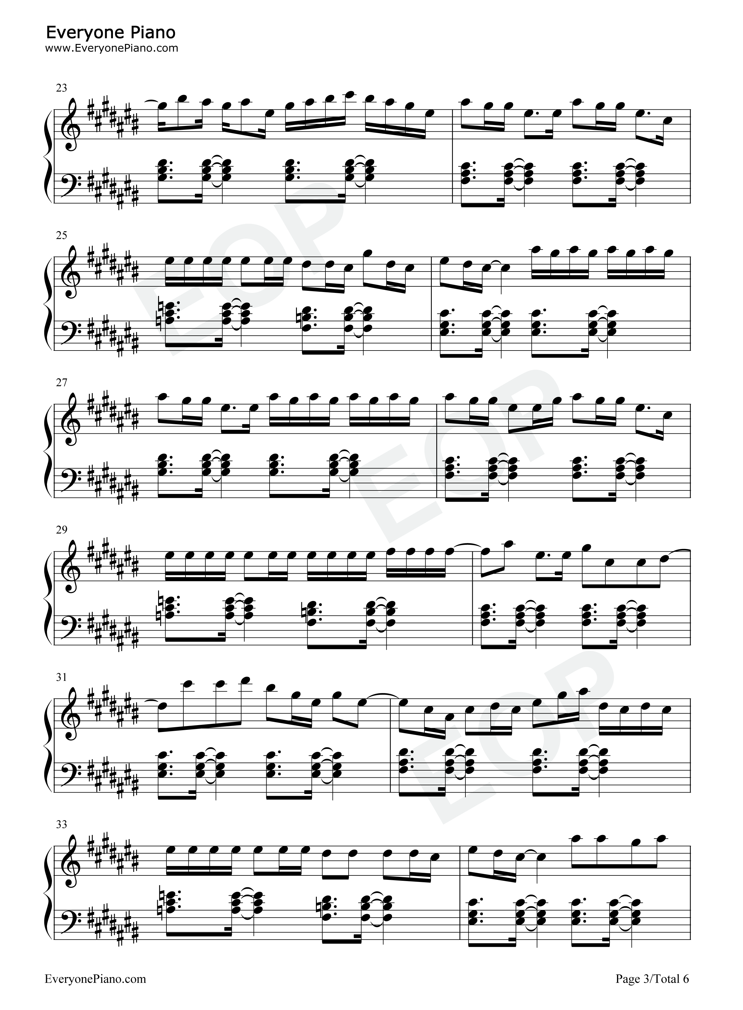 Oh_Santa钢琴谱_Mariah_Carey_Ariana_Grande_Jennifer_Hudson