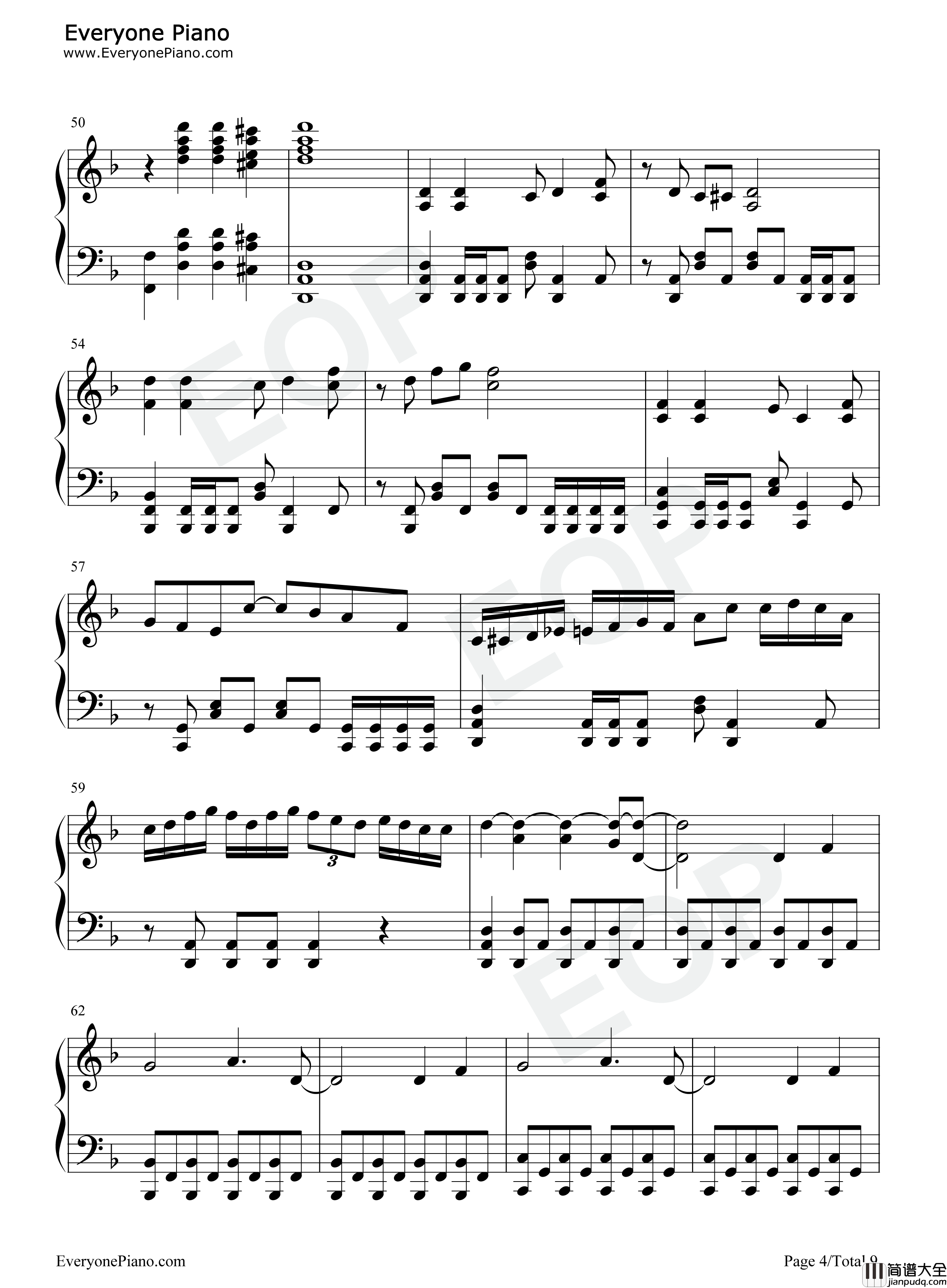 剪刀刺客钢琴谱_大主宰乐团