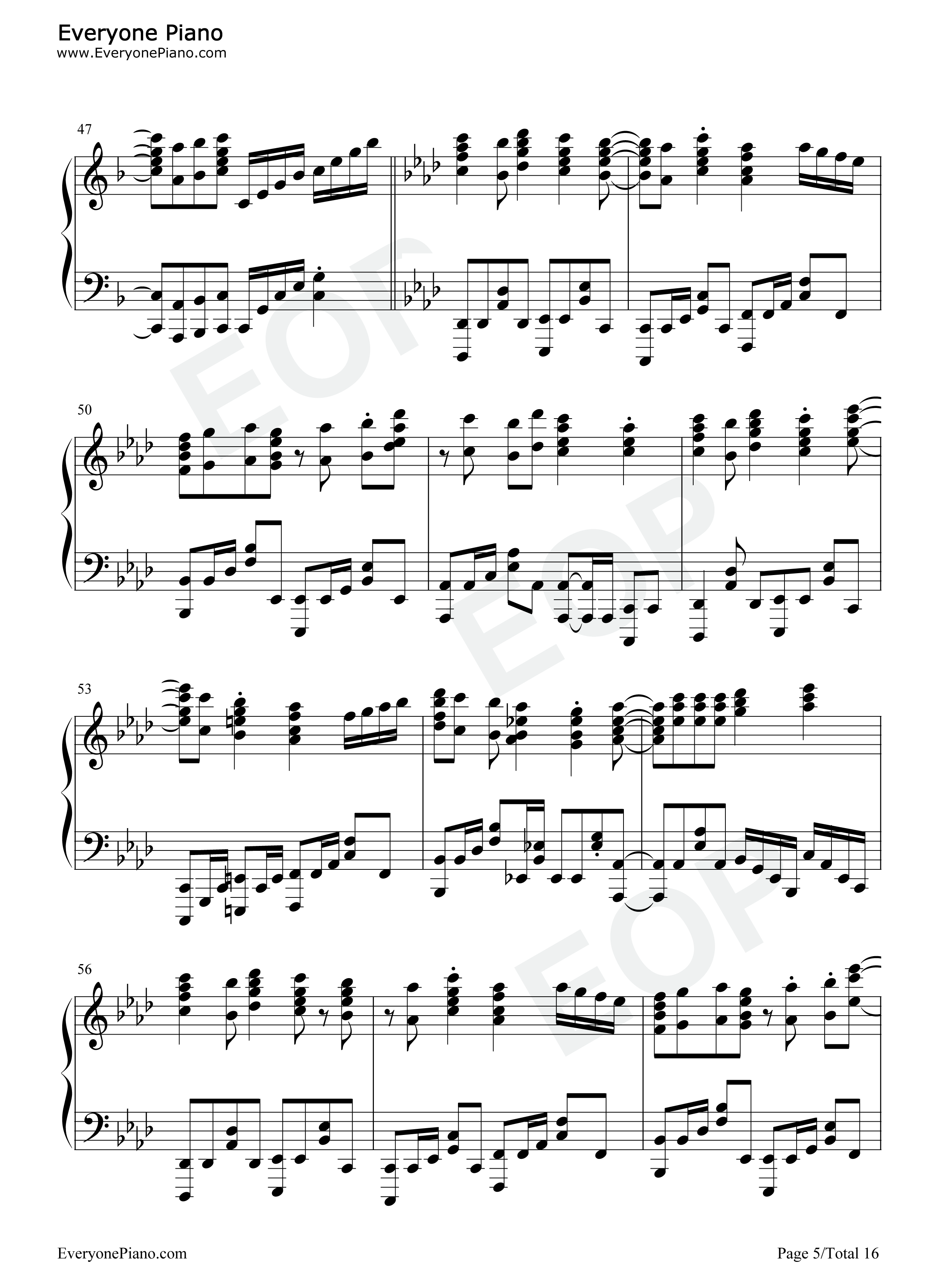 Baby_Lady_LOVE钢琴谱_Ray