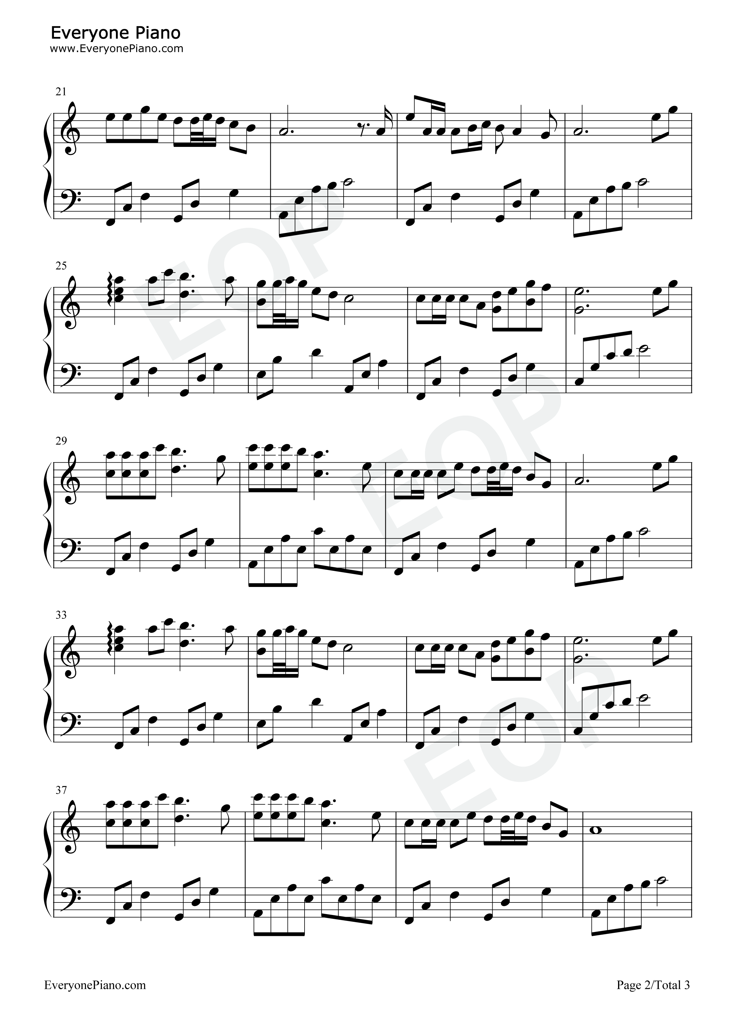 你的万水千山钢琴谱_海来阿木