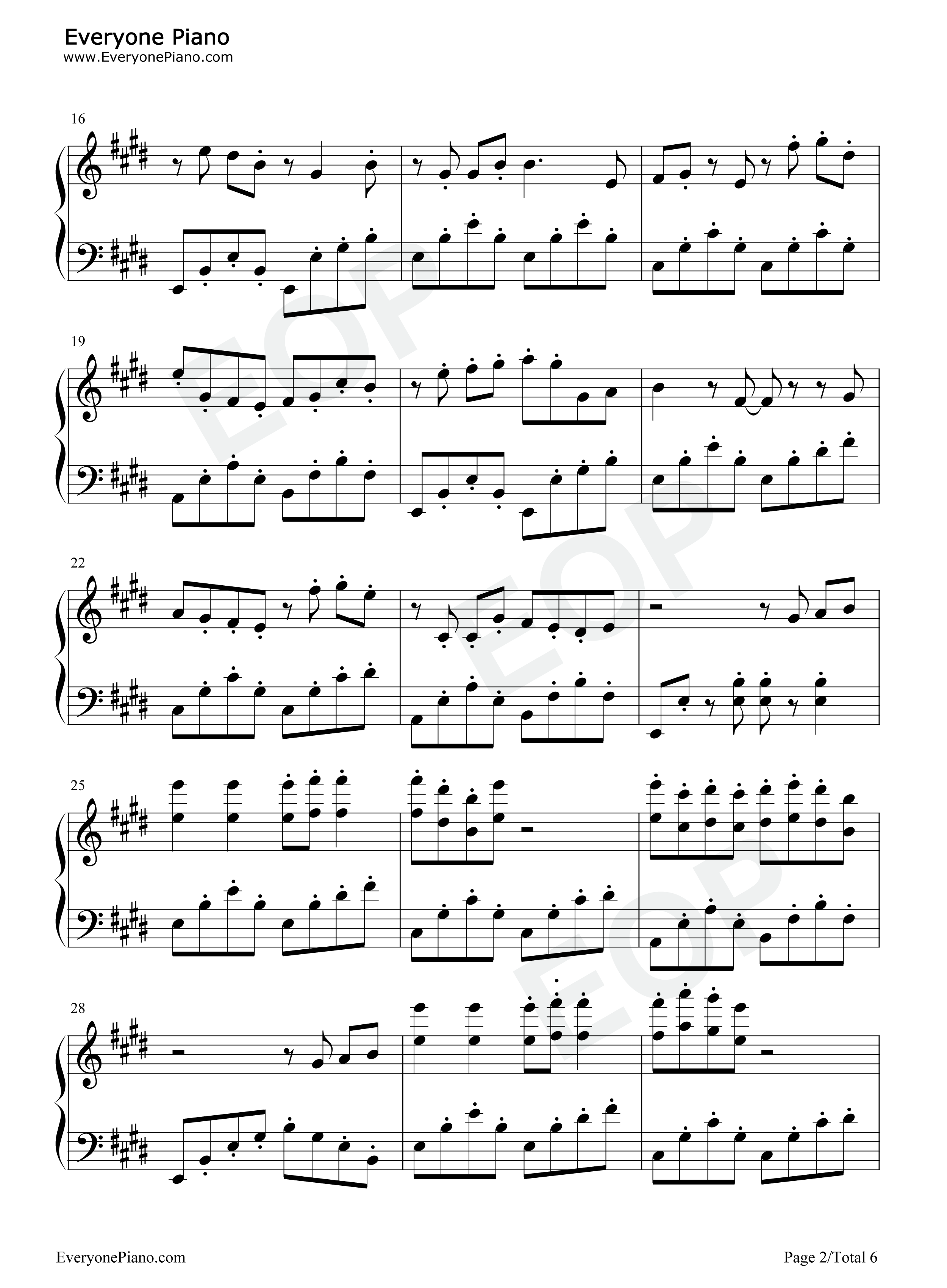 第一千次恋爱钢琴谱_李蚊香