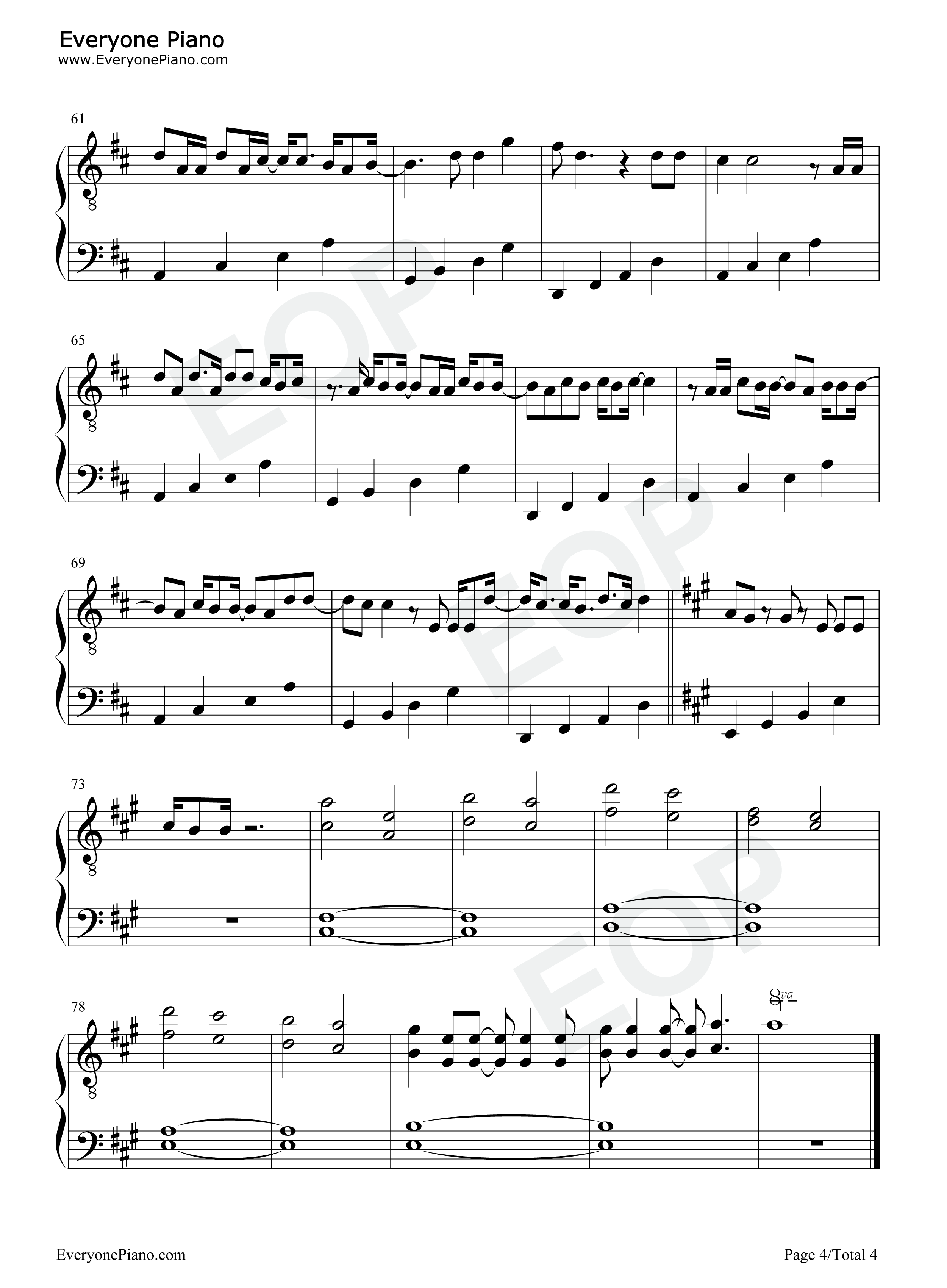 Gold_Rush钢琴谱_Taylor_Swift