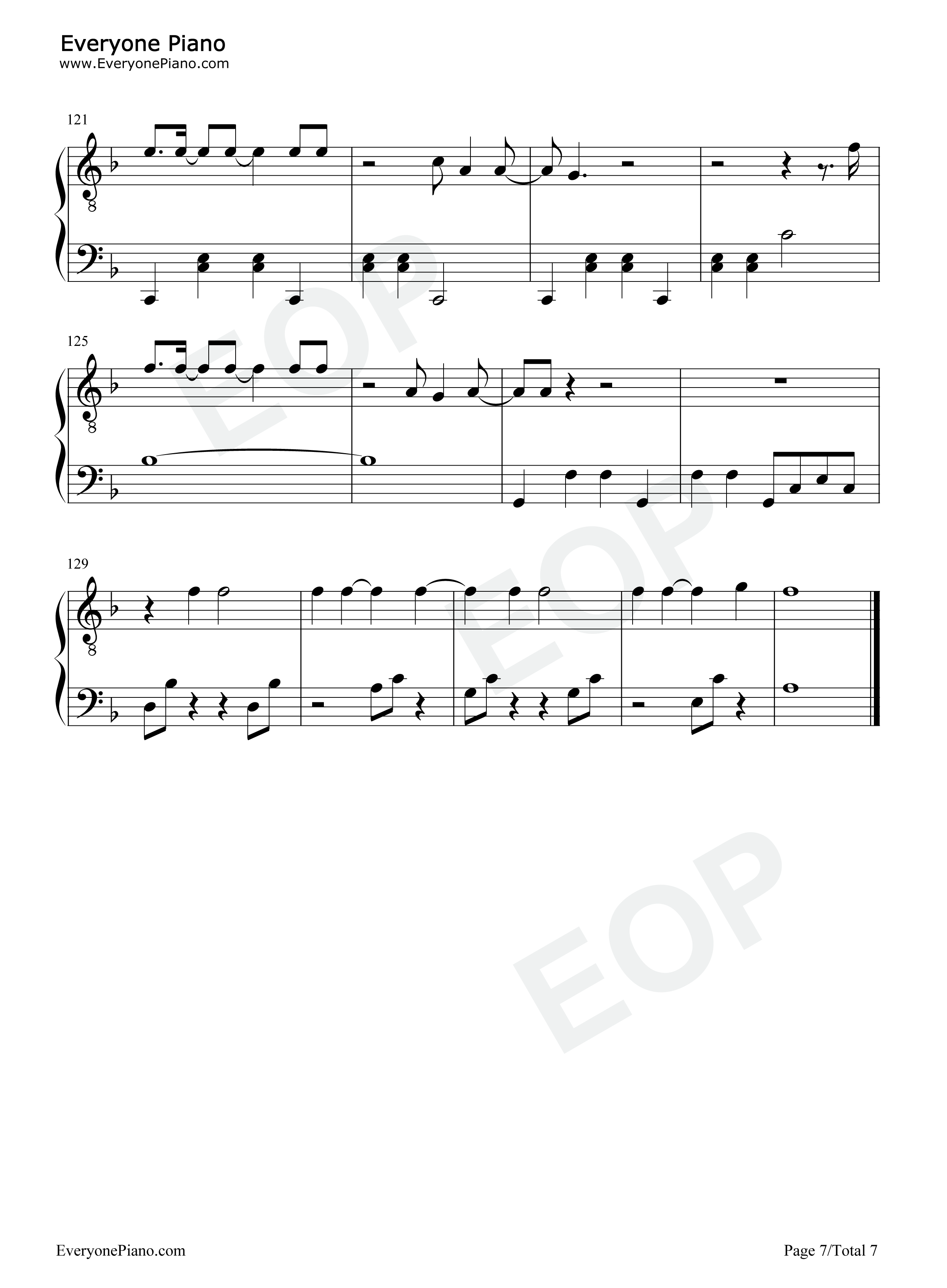 Tis_the_Damn_Season钢琴谱_Taylor_Swift