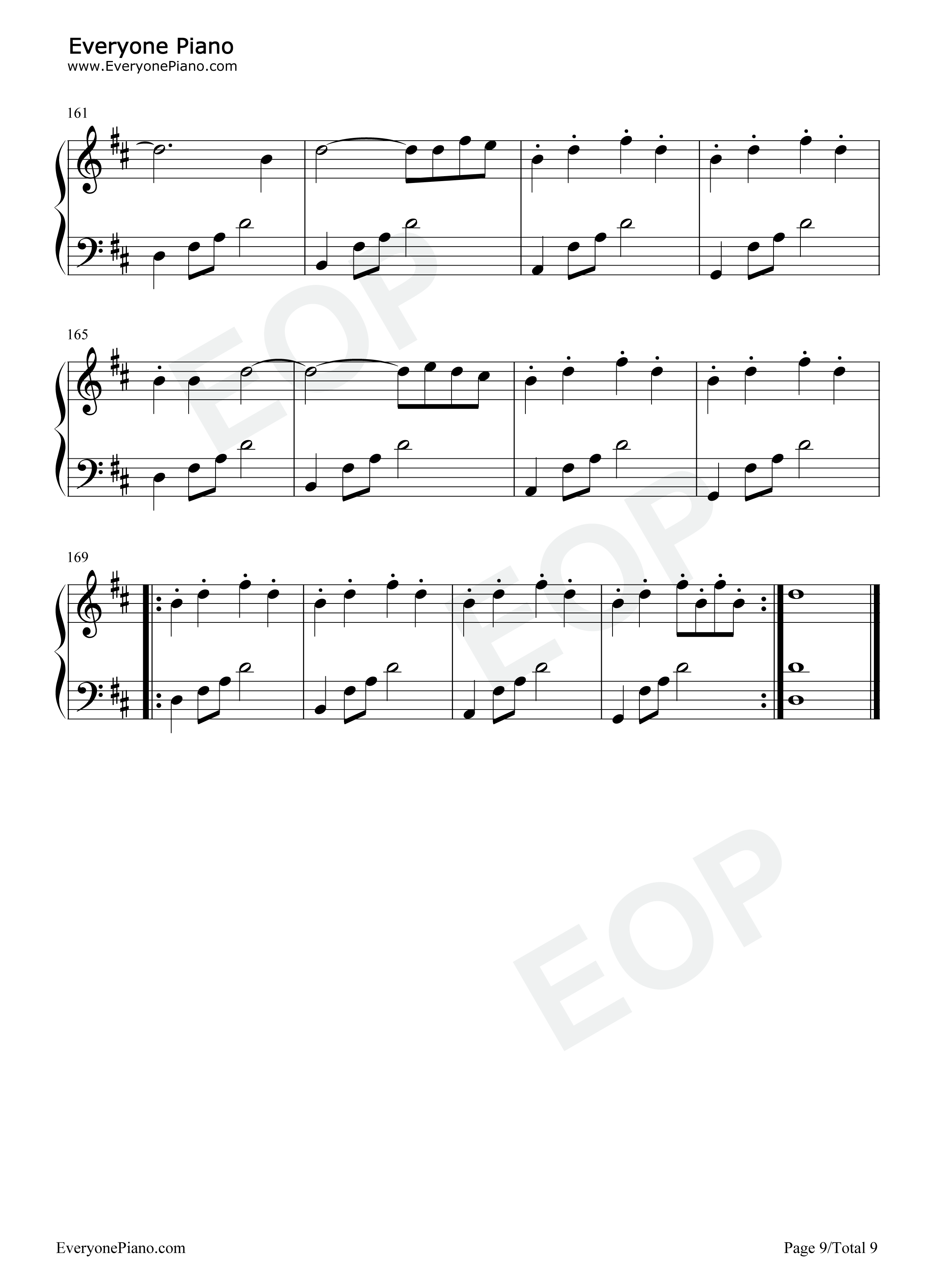 Ivy钢琴谱_Taylor_Swift