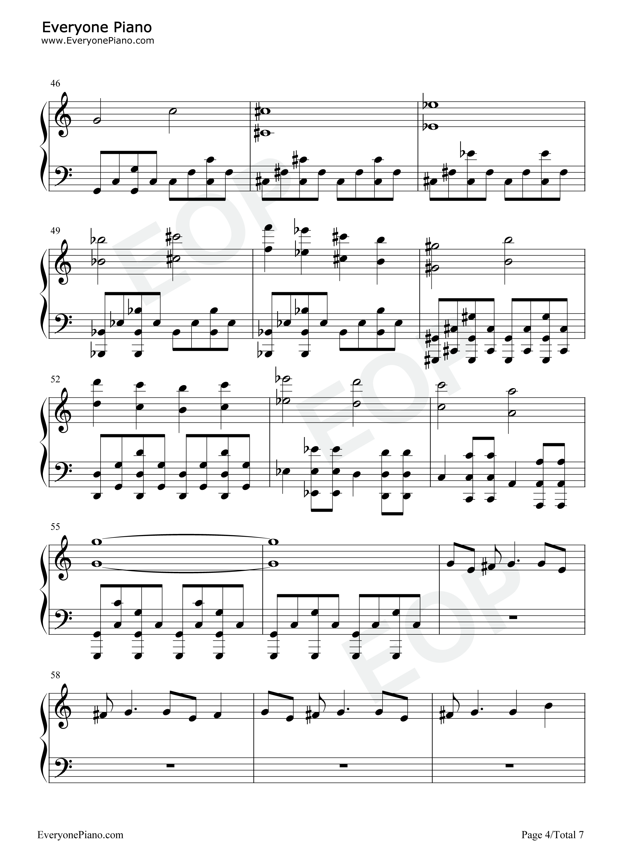 Dark_Darker_Yet_Darker钢琴谱_SharaX