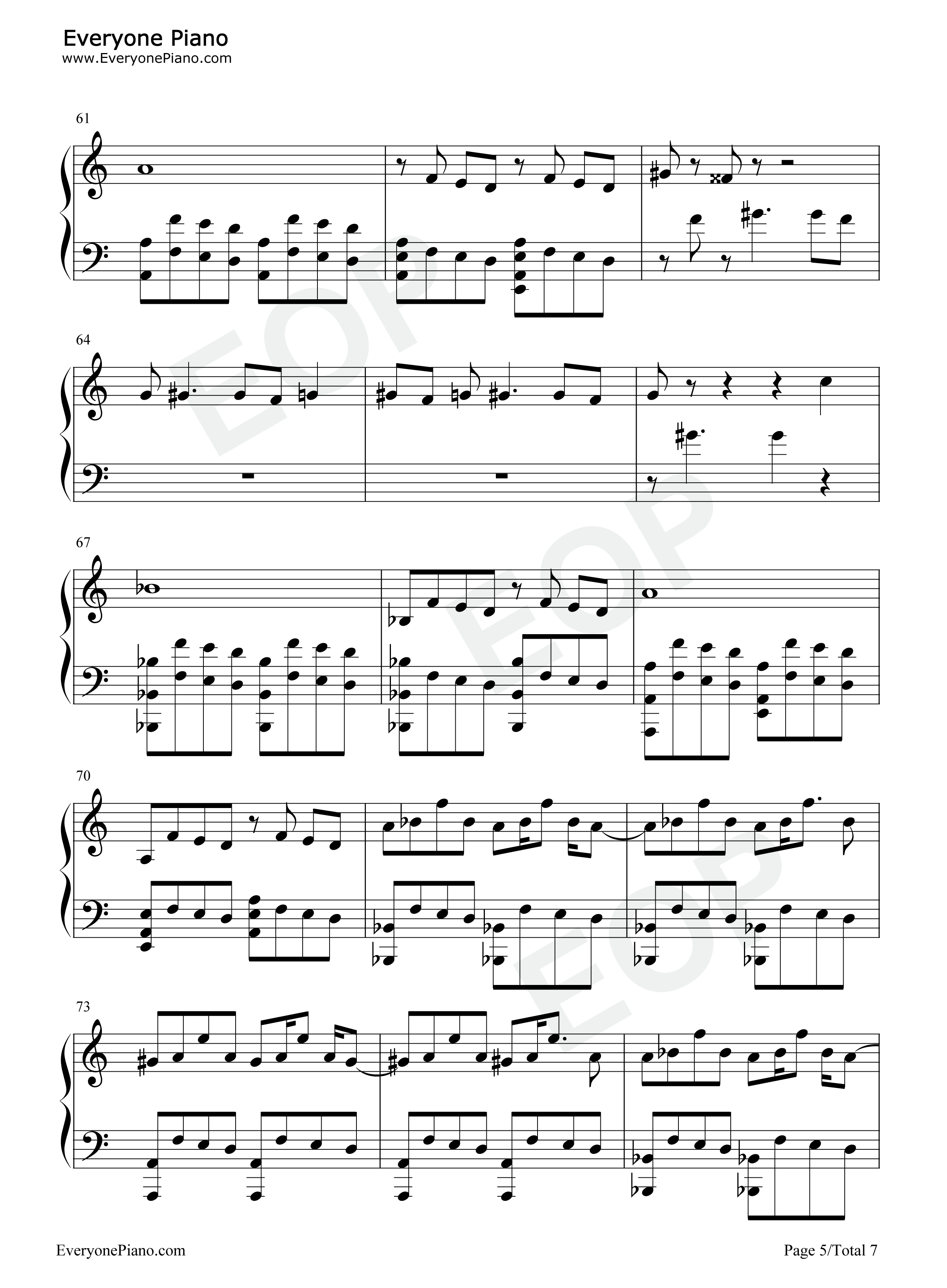 Dark_Darker_Yet_Darker钢琴谱_SharaX