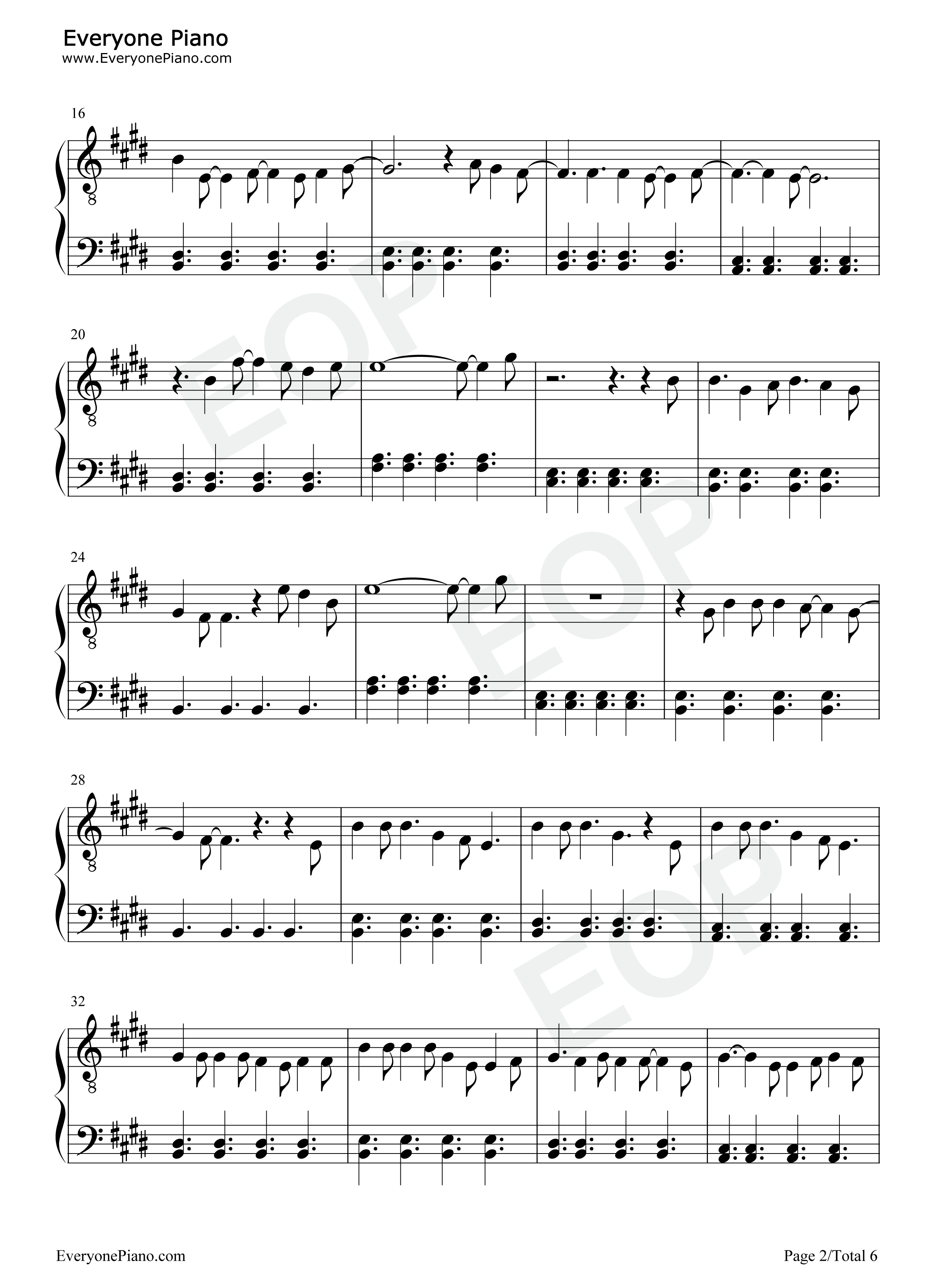 Dorothea钢琴谱_Taylor_Swift