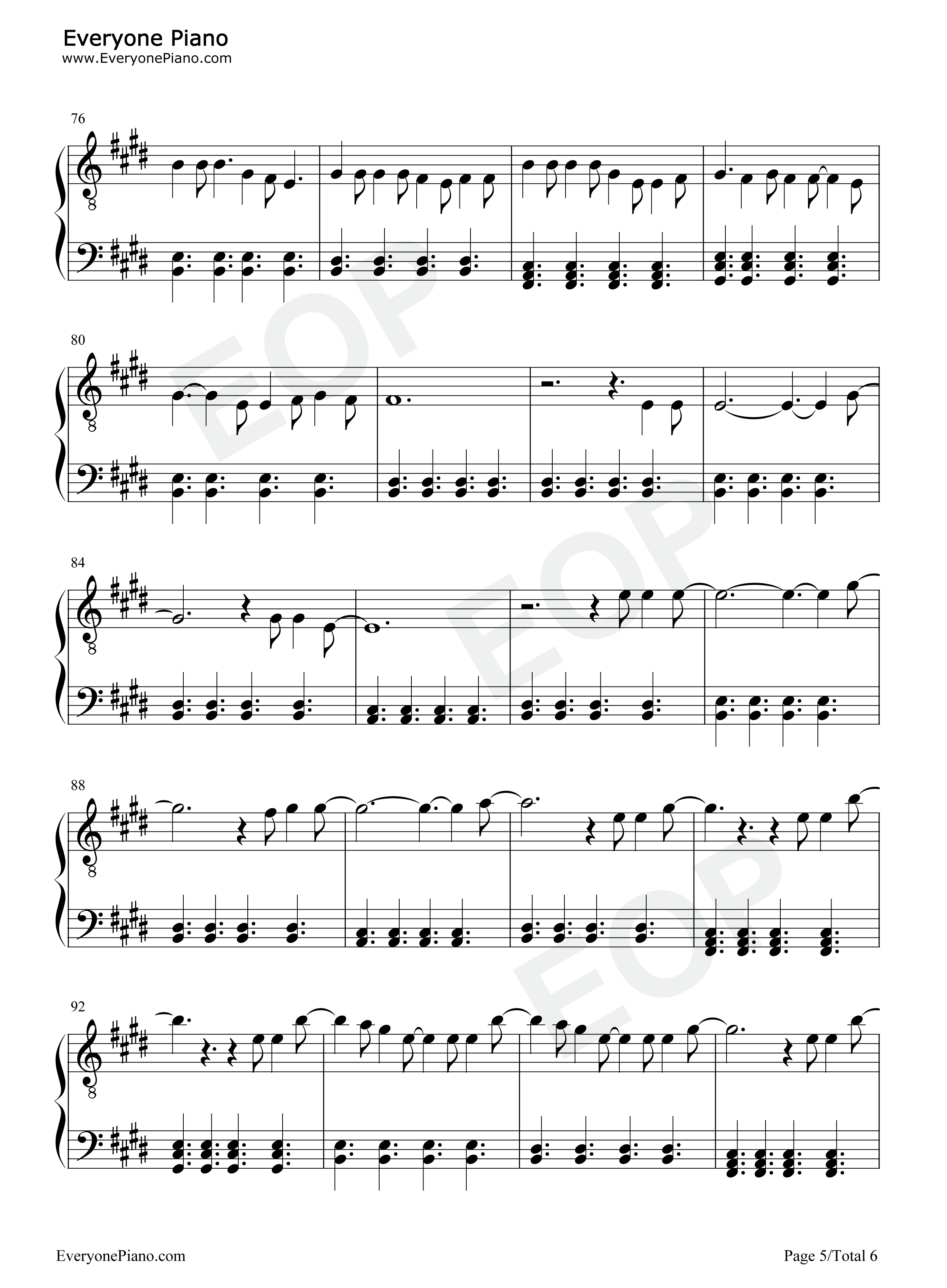 Dorothea钢琴谱_Taylor_Swift