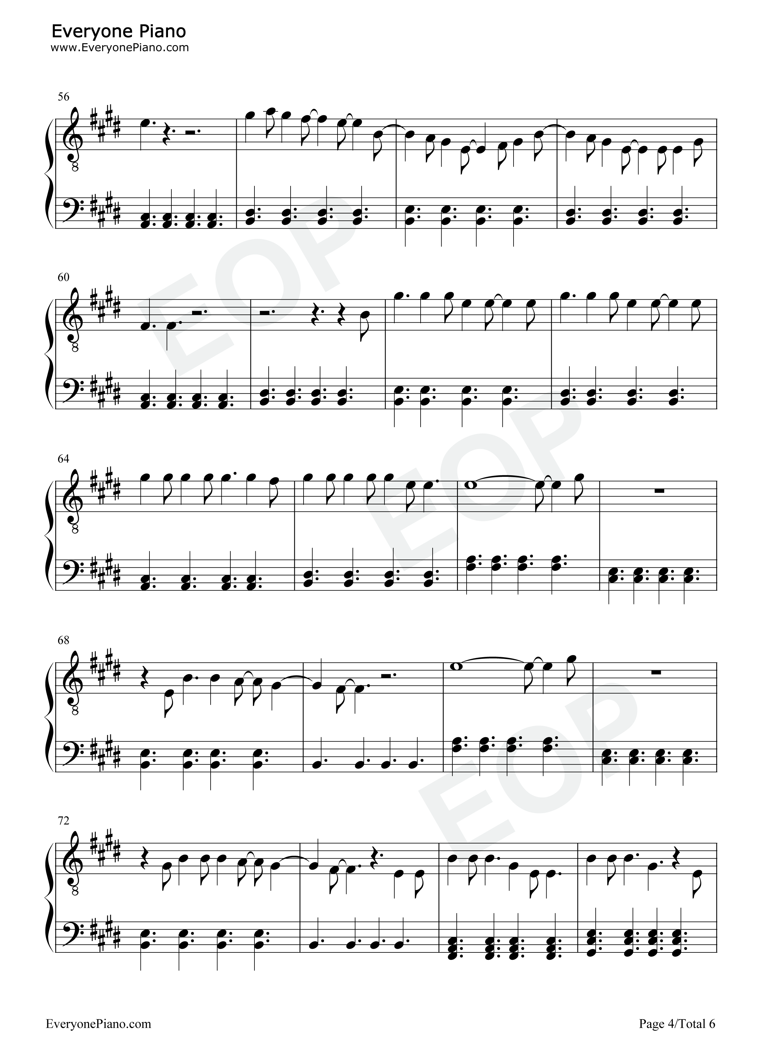 Dorothea钢琴谱_Taylor_Swift