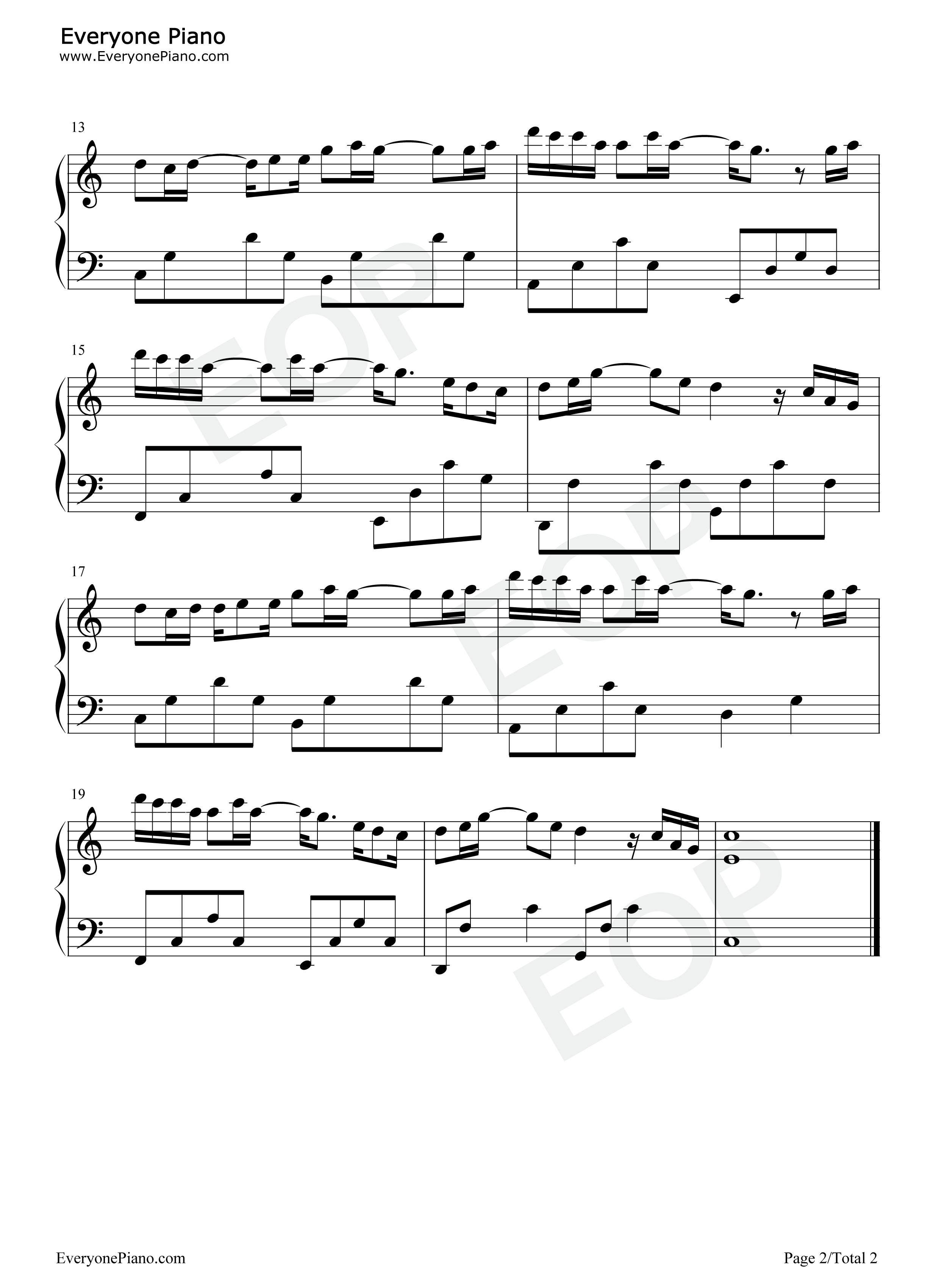 我也不想这样钢琴谱_王菲