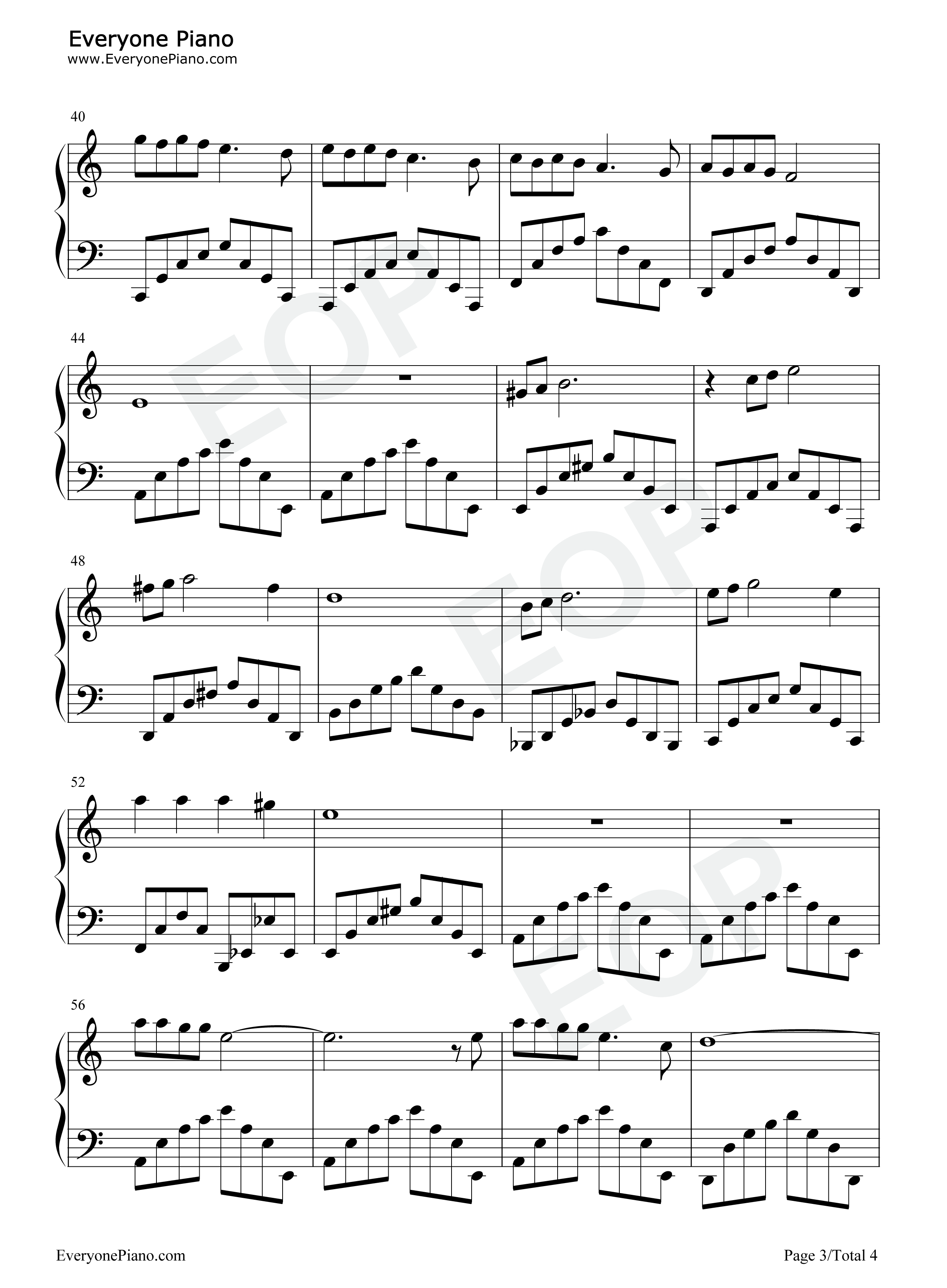 Walking_In_The_Air钢琴谱_Celtic_Woman