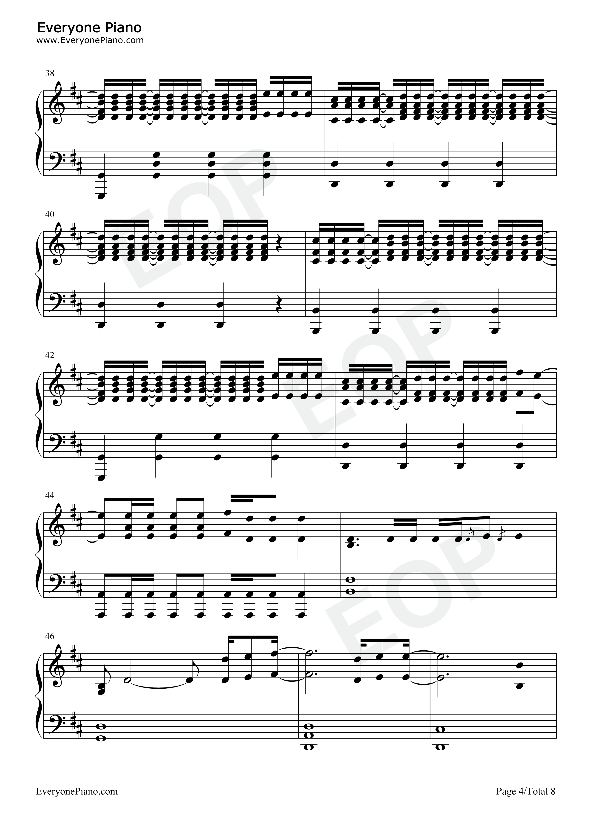 Sound_of_Walking_Away钢琴谱_Illenium_Kerli