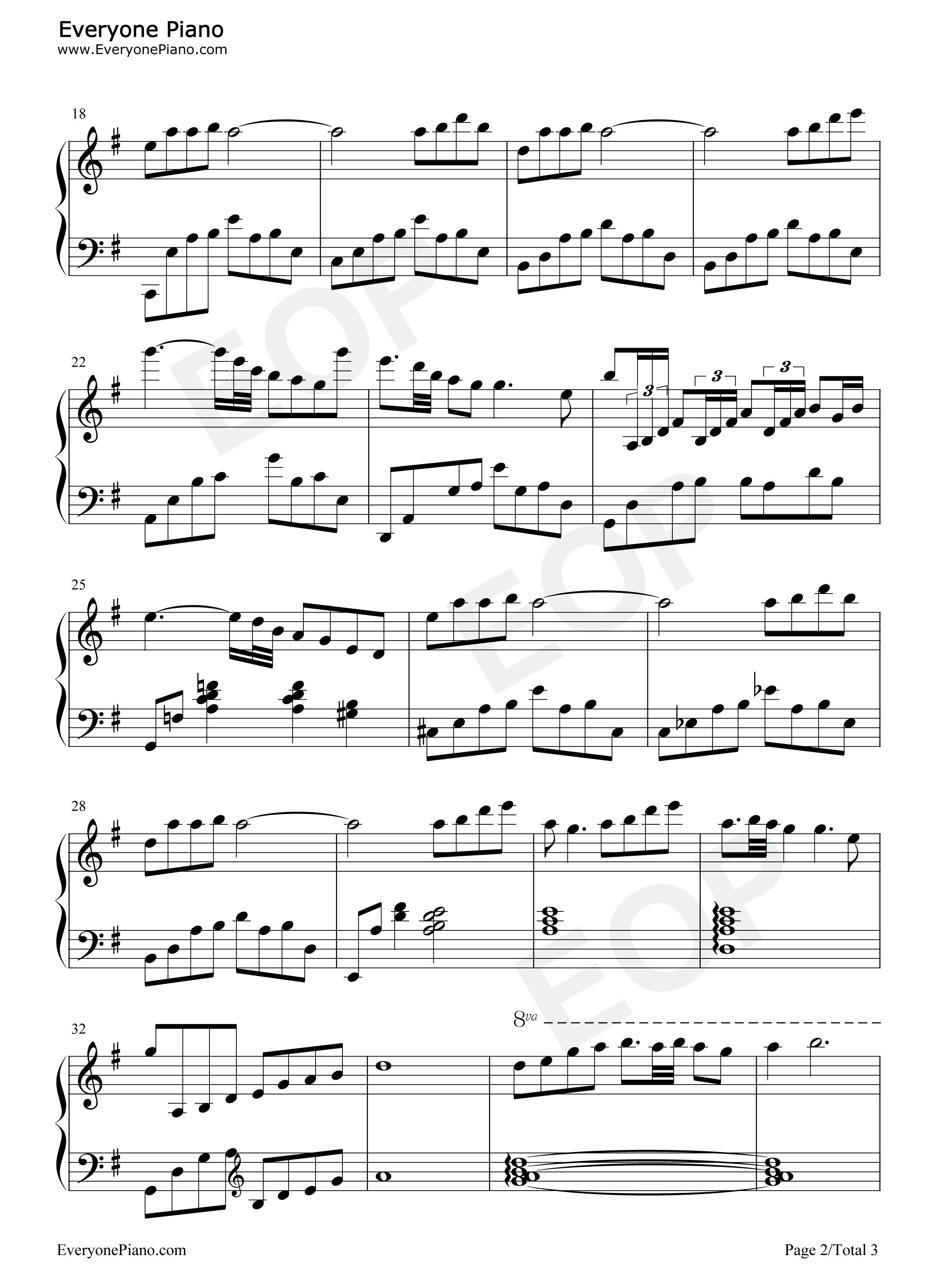 轻策庄Night_Ver钢琴谱_陈致逸