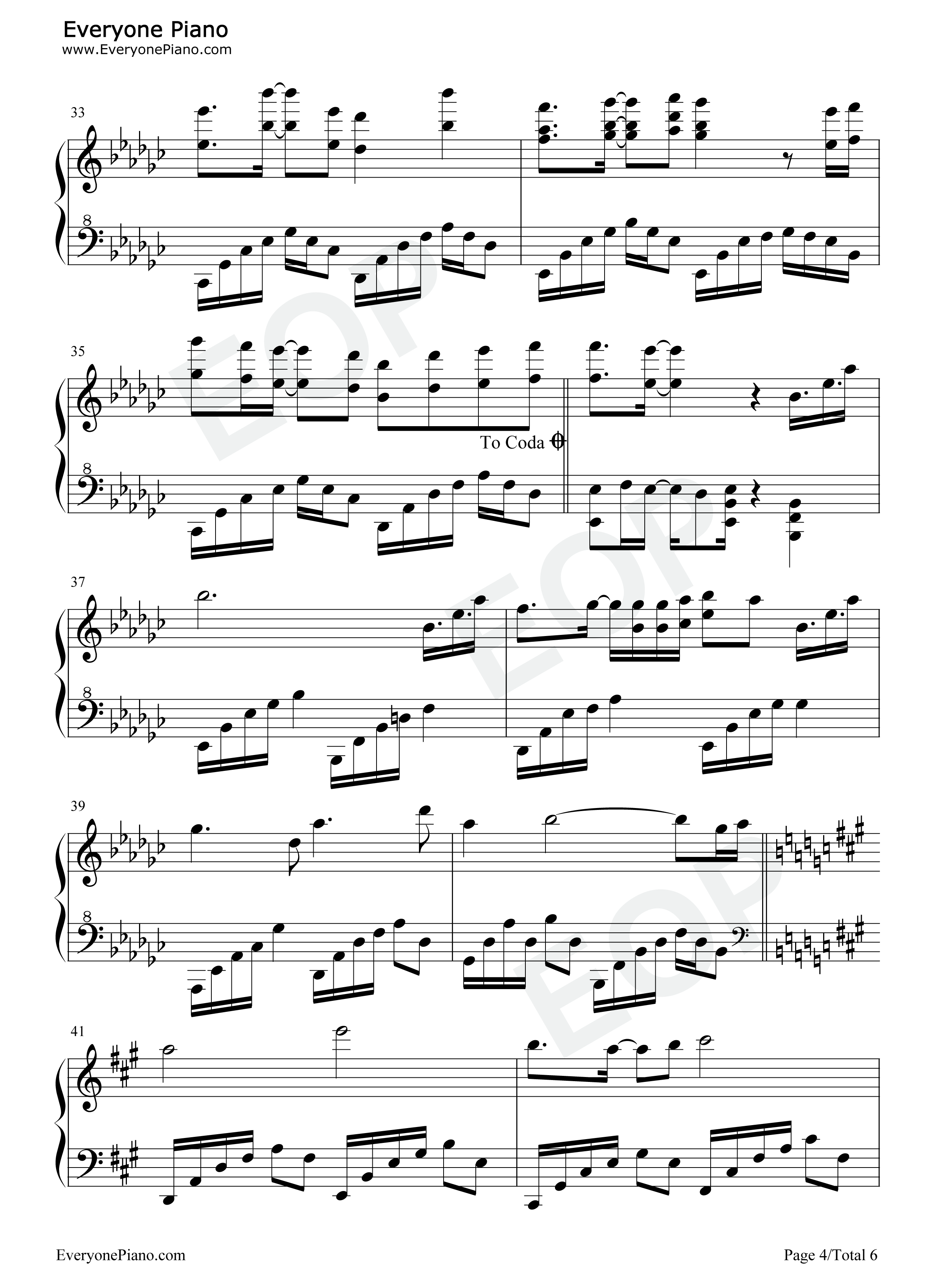 一花一剑钢琴谱_李鑫一