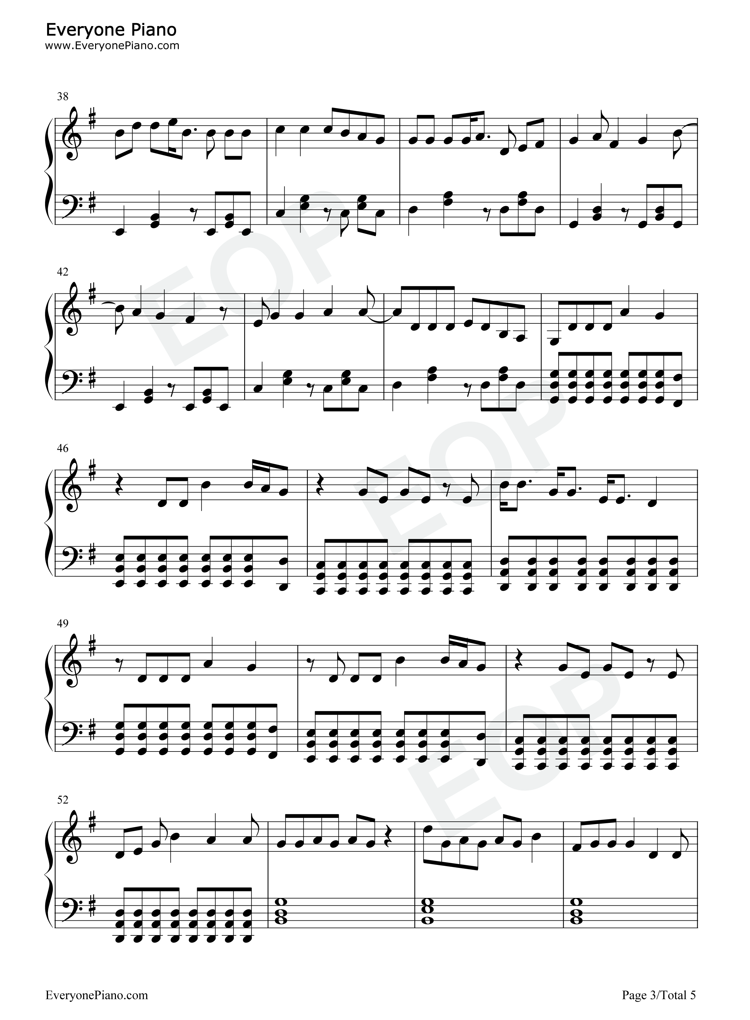 Christmas_Love钢琴谱_朴智旻