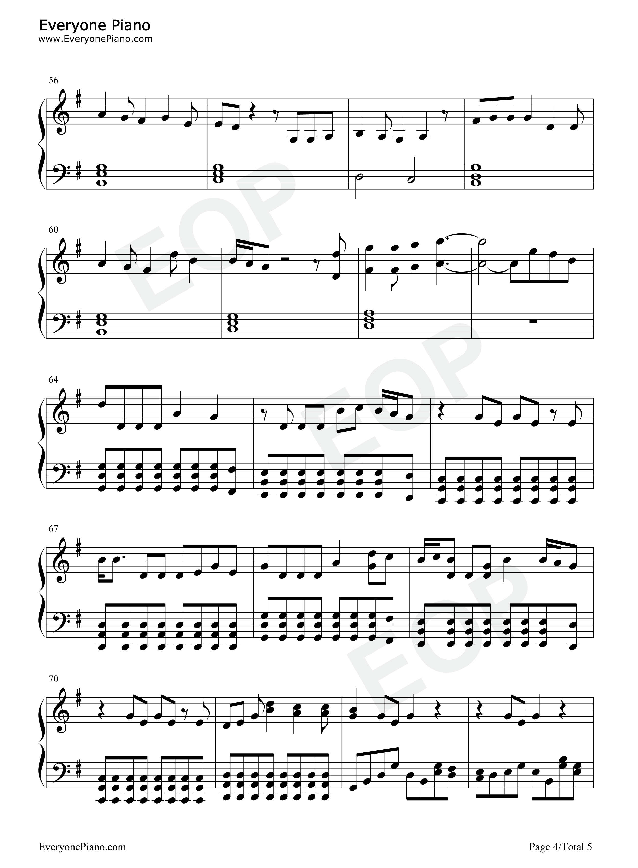 Christmas_Love钢琴谱_朴智旻