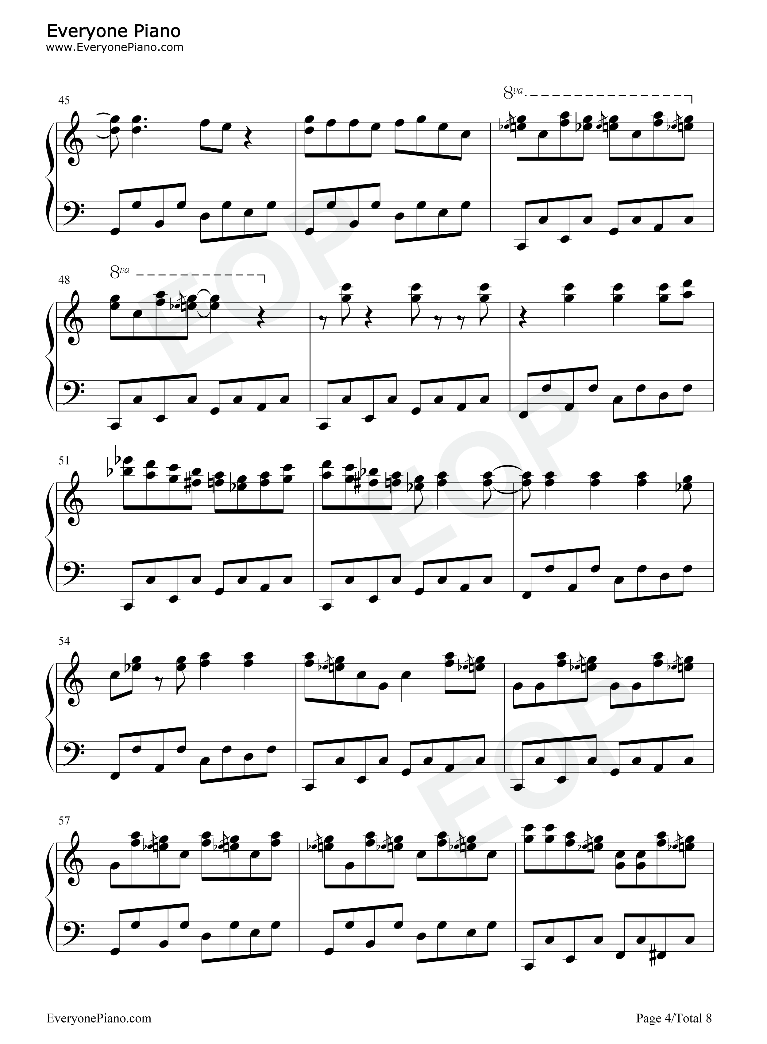 Run_Rudolph_Run钢琴谱_Chuck_Berry