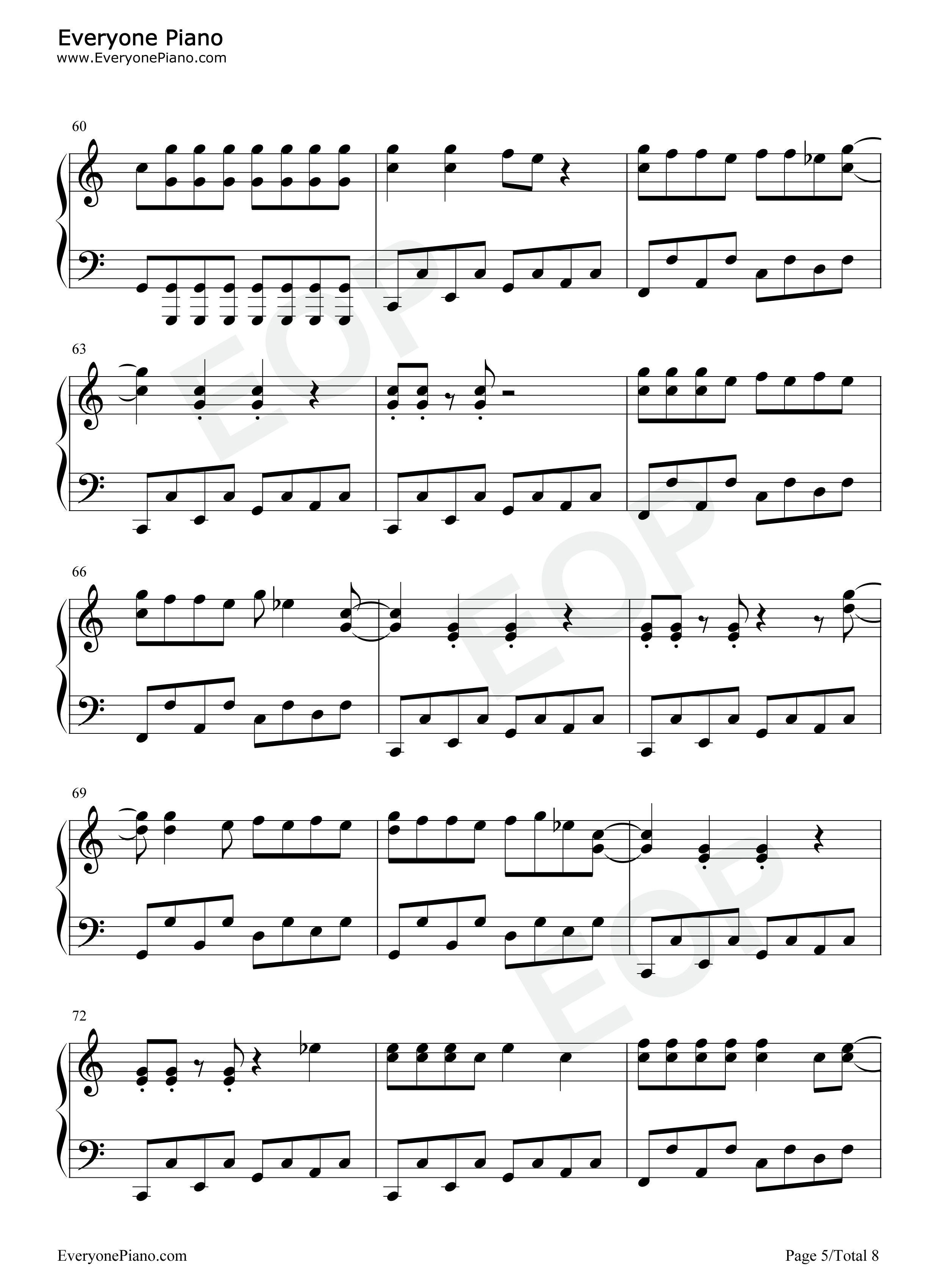 Run_Rudolph_Run钢琴谱_Chuck_Berry