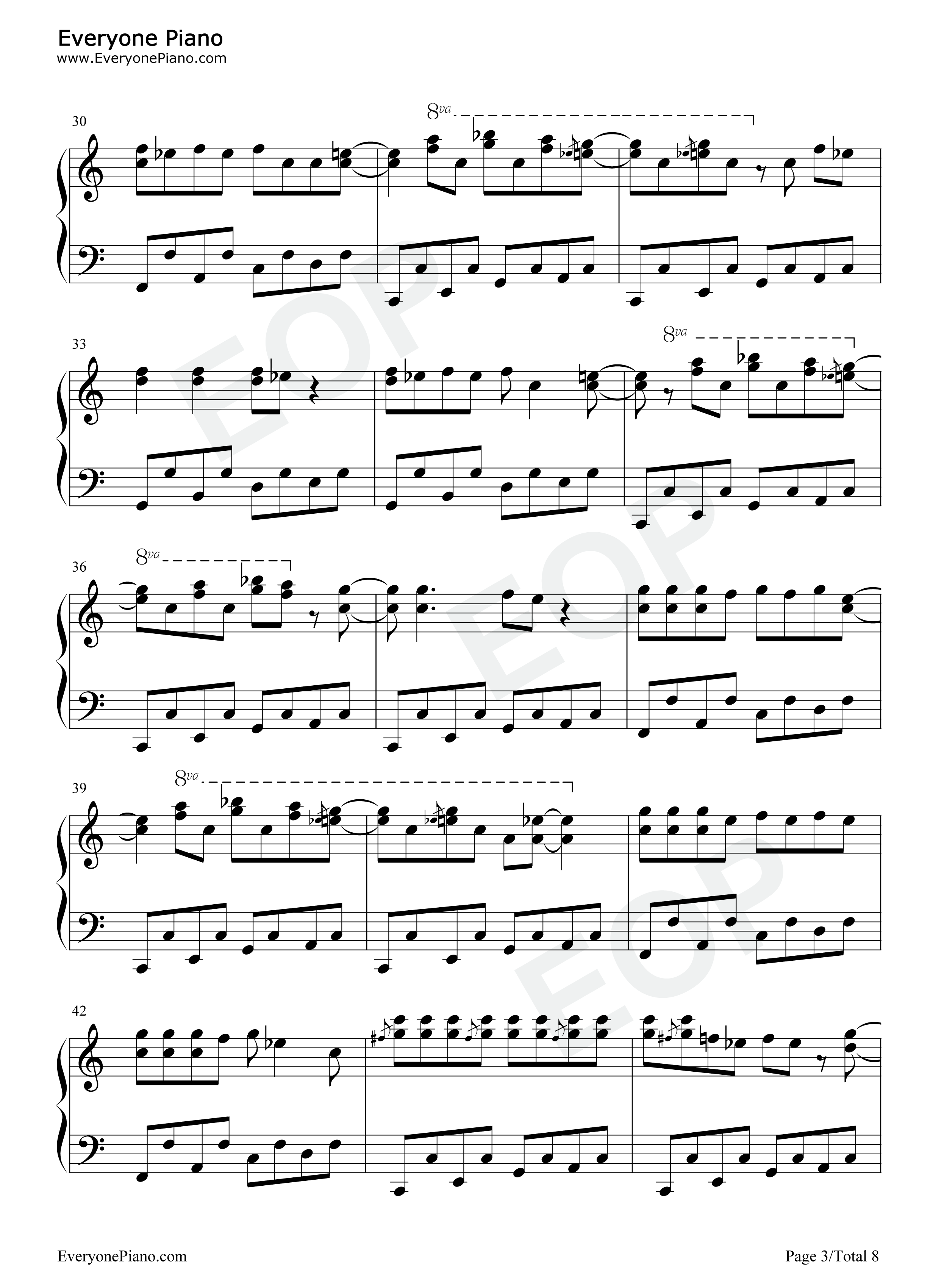 Run_Rudolph_Run钢琴谱_Chuck_Berry