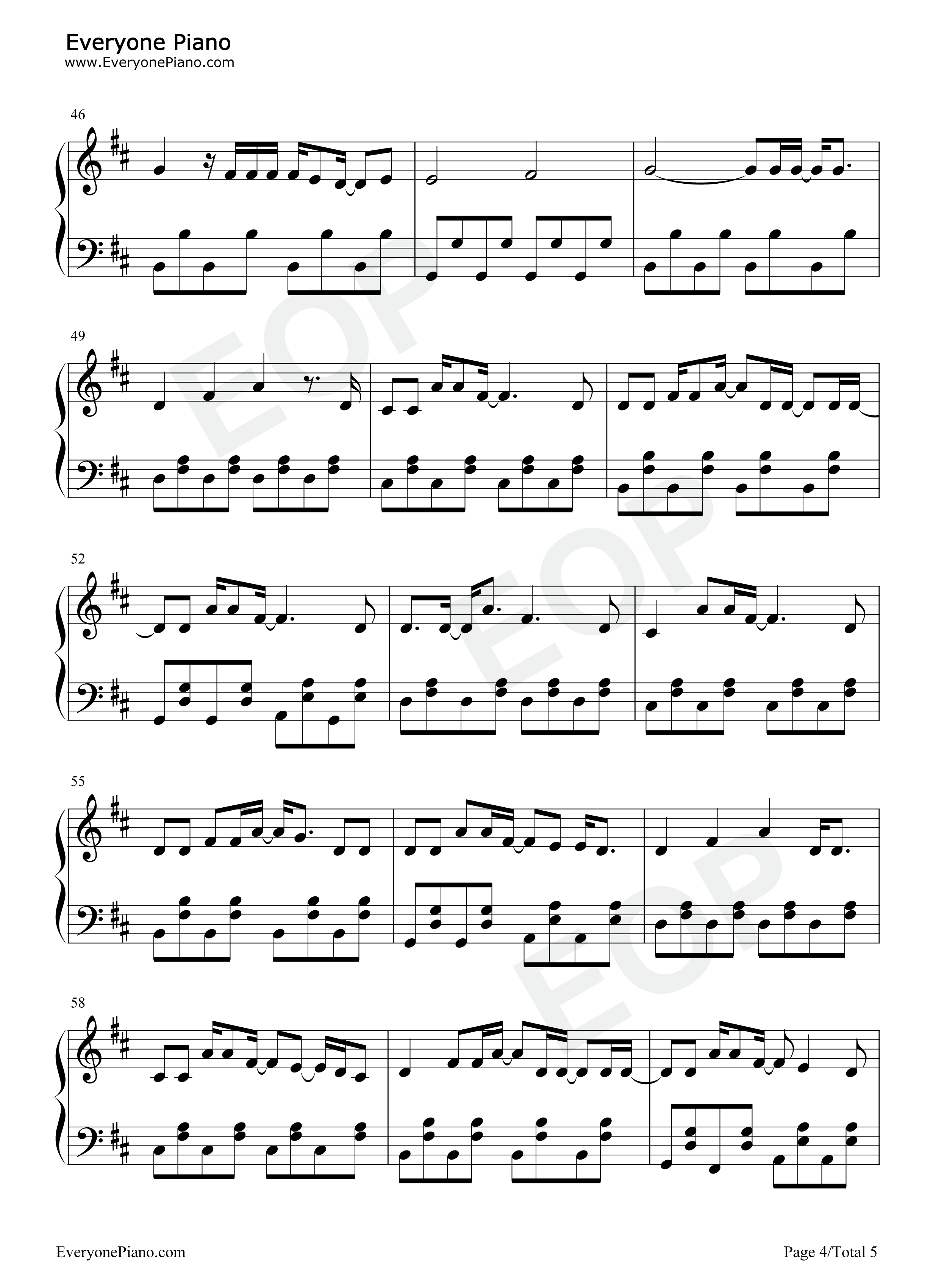 Clouds钢琴谱_Fin_Argus_Sabrina_Carpenter