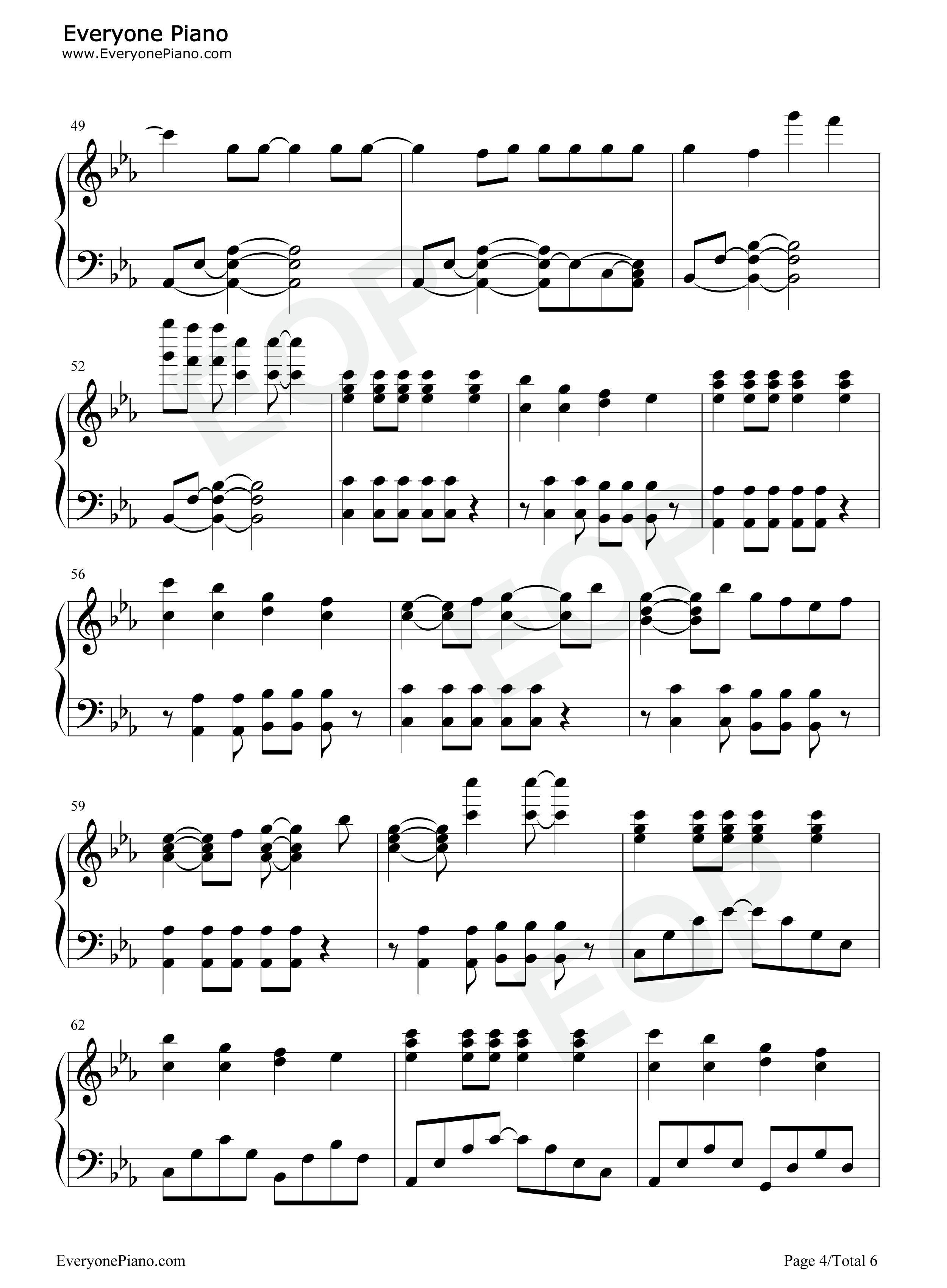 Dream_Glow钢琴谱_防弹少年团_Charli_XCX