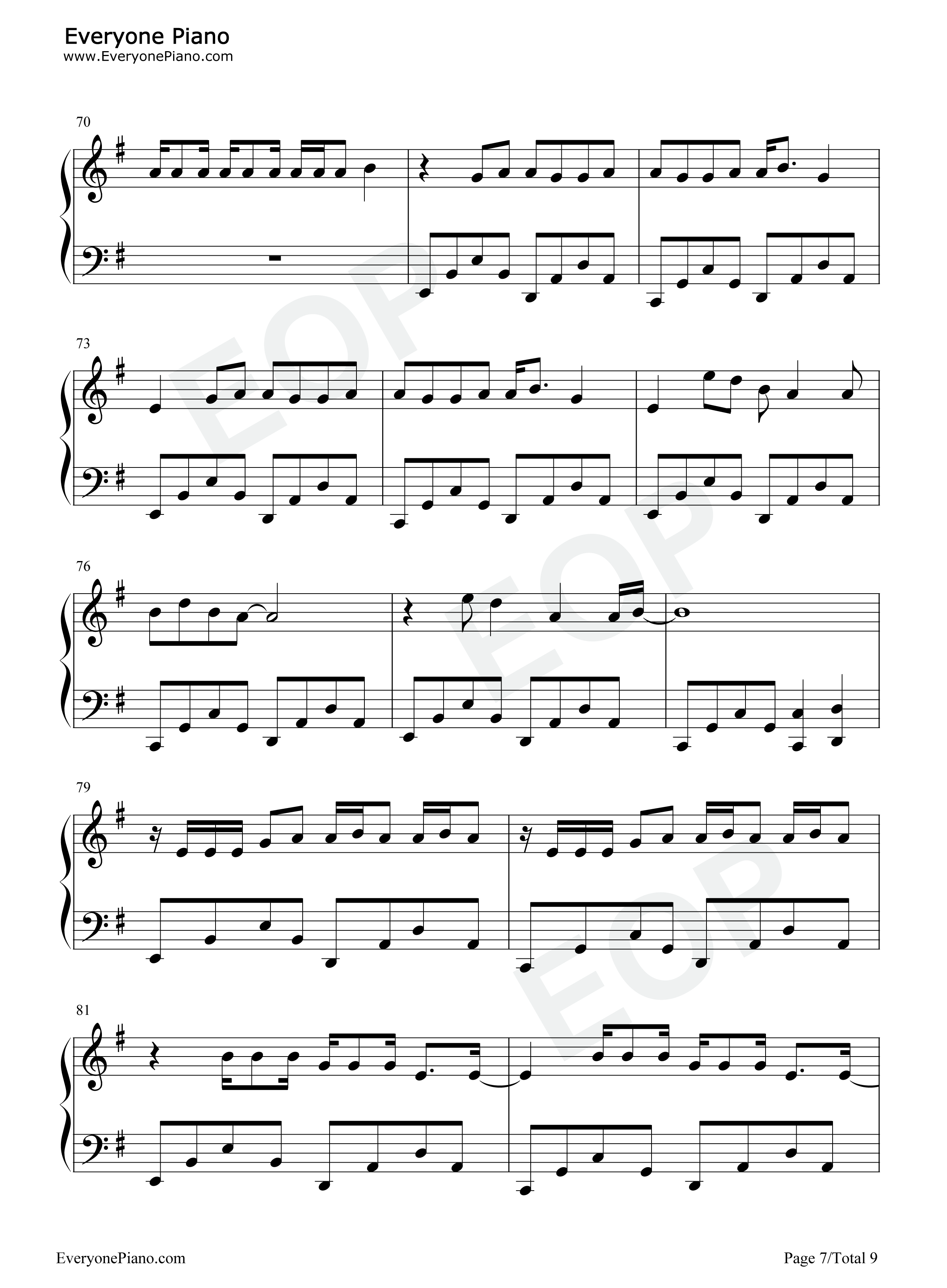 Girl_like_Me钢琴谱_Black_Eyed_Peas_Shakira