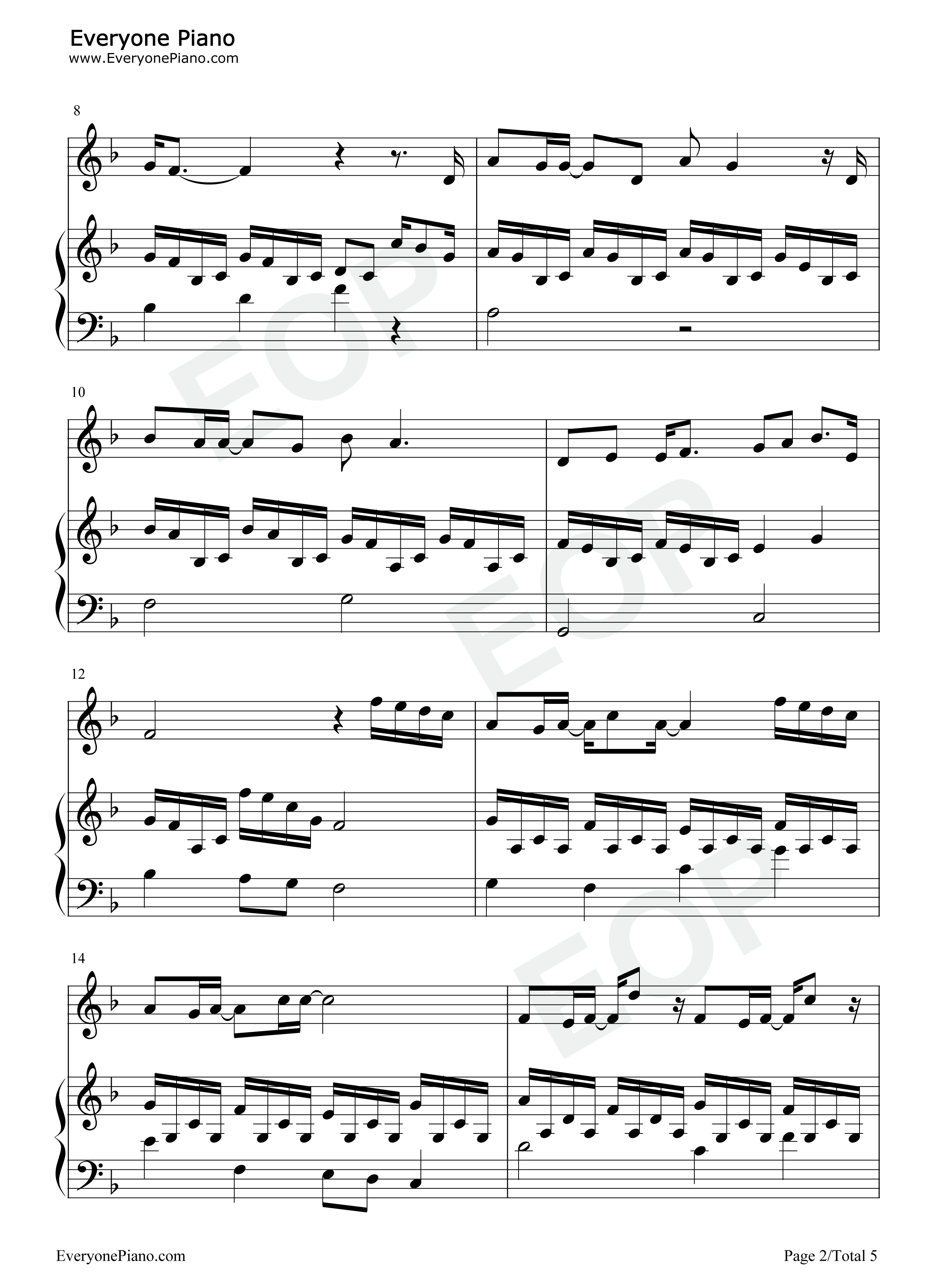 最幸运的幸运钢琴谱_肖战