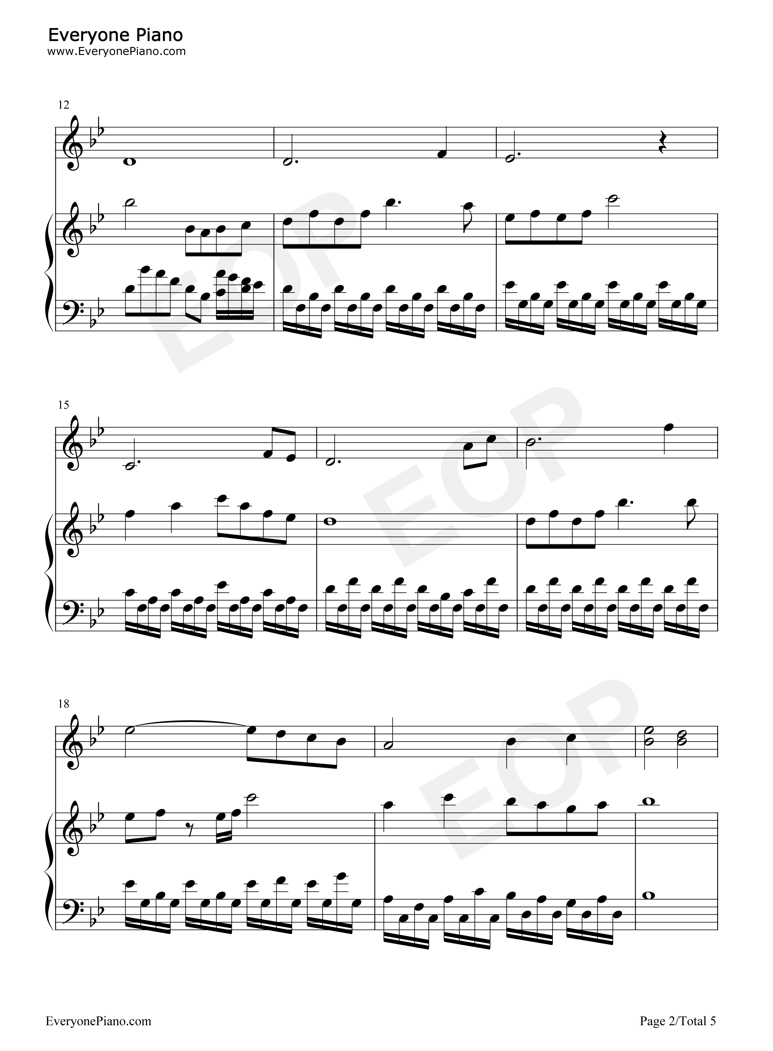 余生请多指教钢琴谱_肖战_杨紫