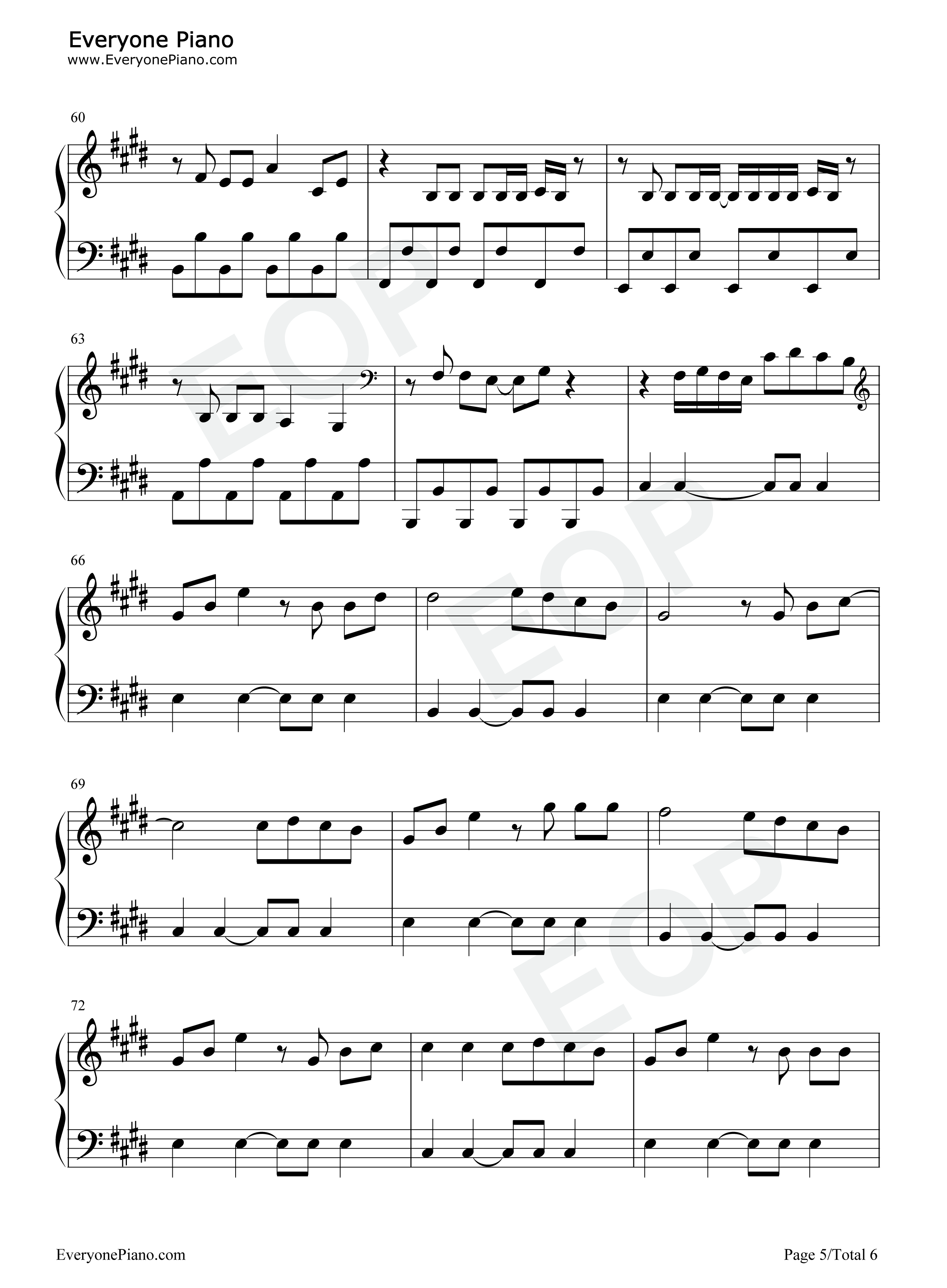 Seven钢琴谱_Taylor_Swift