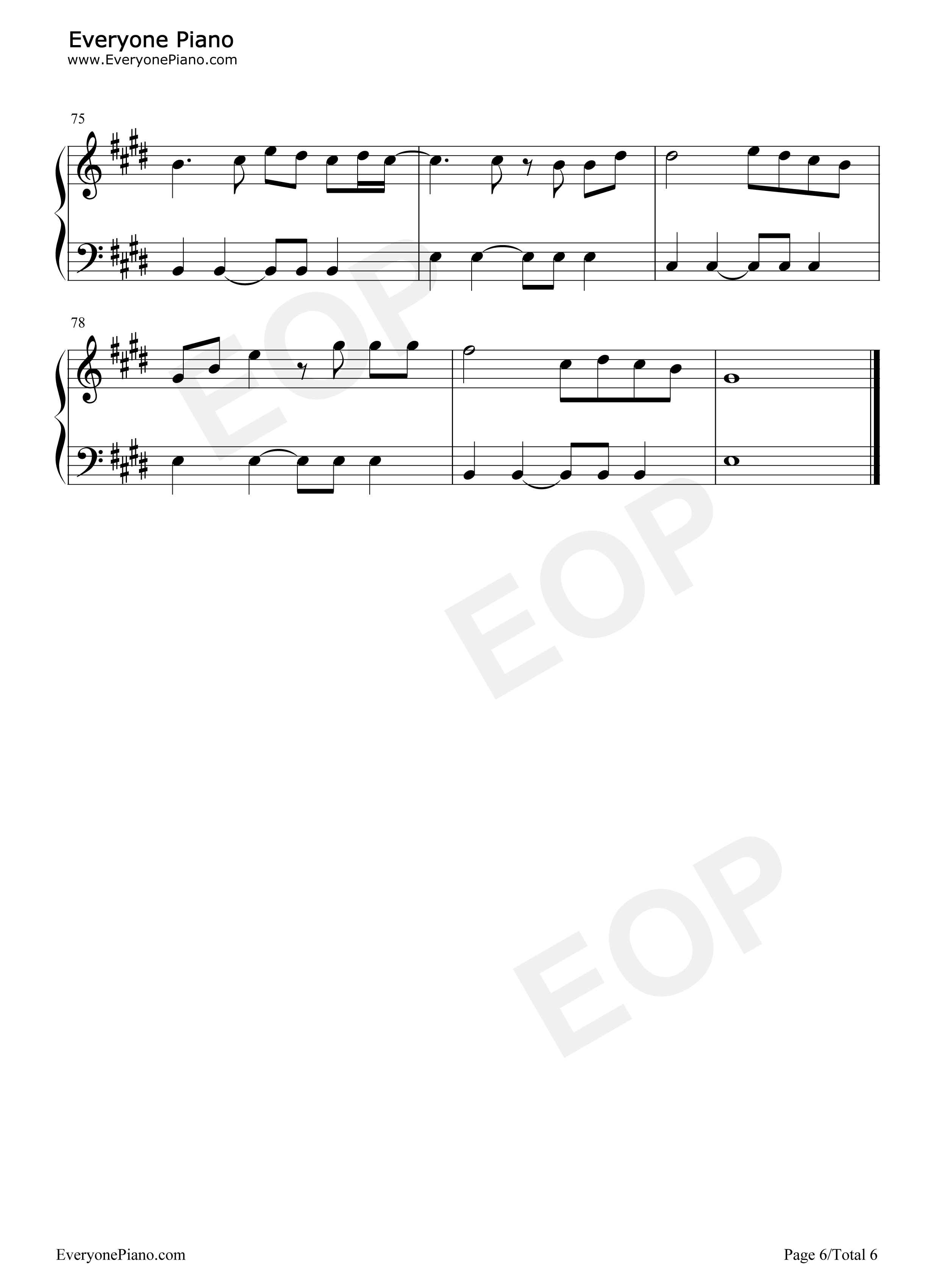 Seven钢琴谱_Taylor_Swift