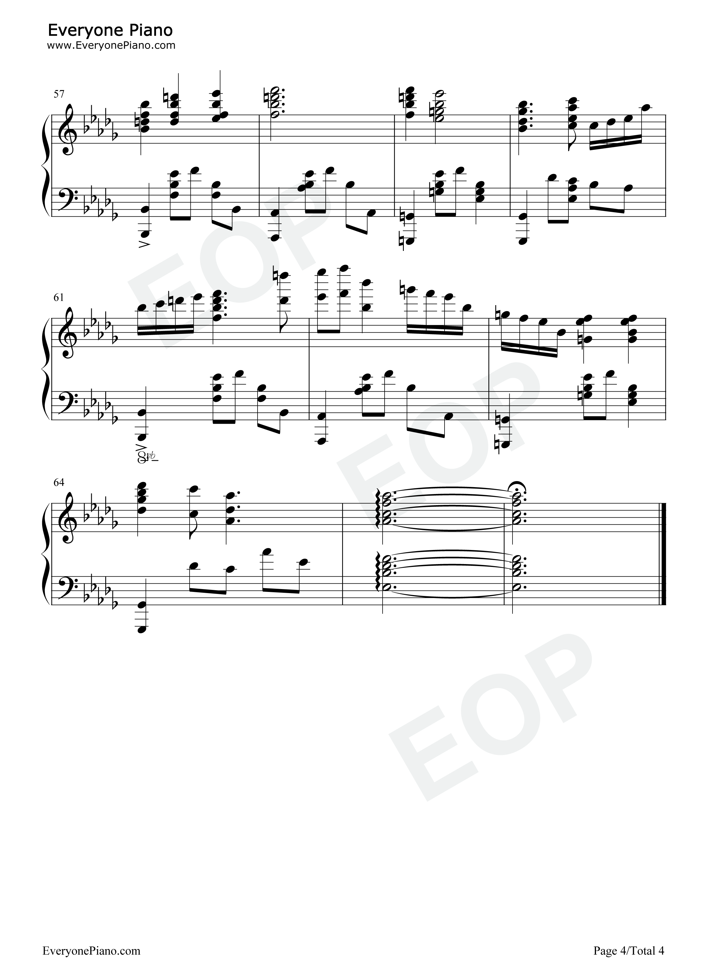 旅人の唄钢琴谱_大原由衣子