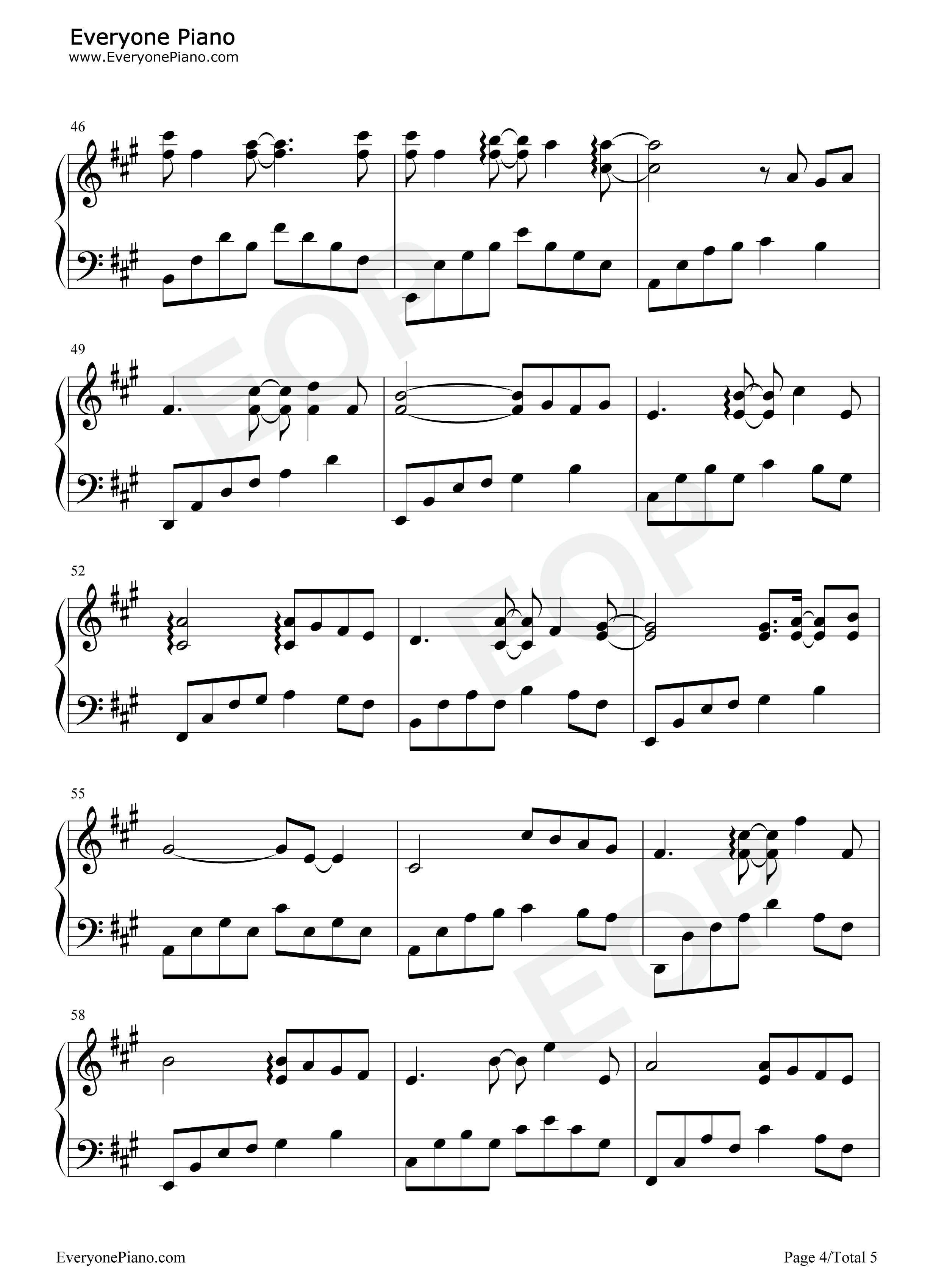 漫步秋夜钢琴谱_赵海洋