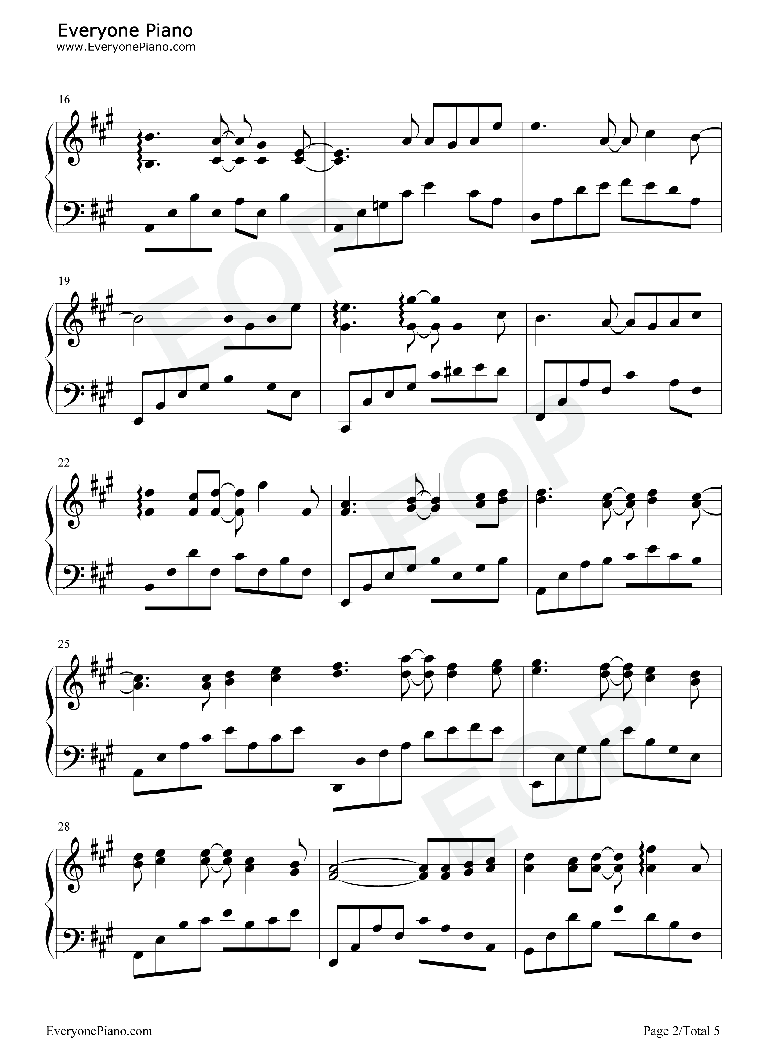 漫步秋夜钢琴谱_赵海洋