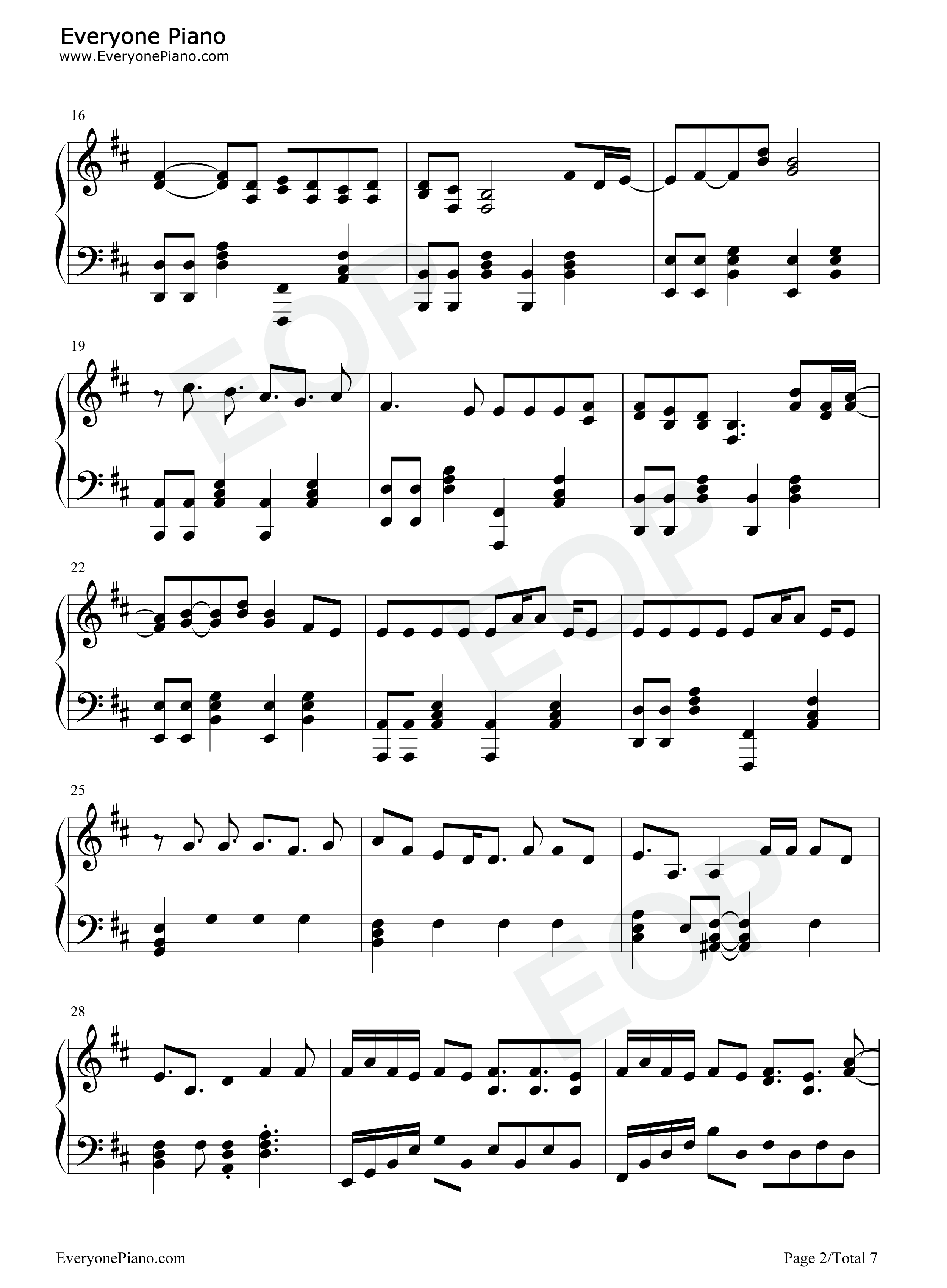 The_Feels钢琴谱_Twice