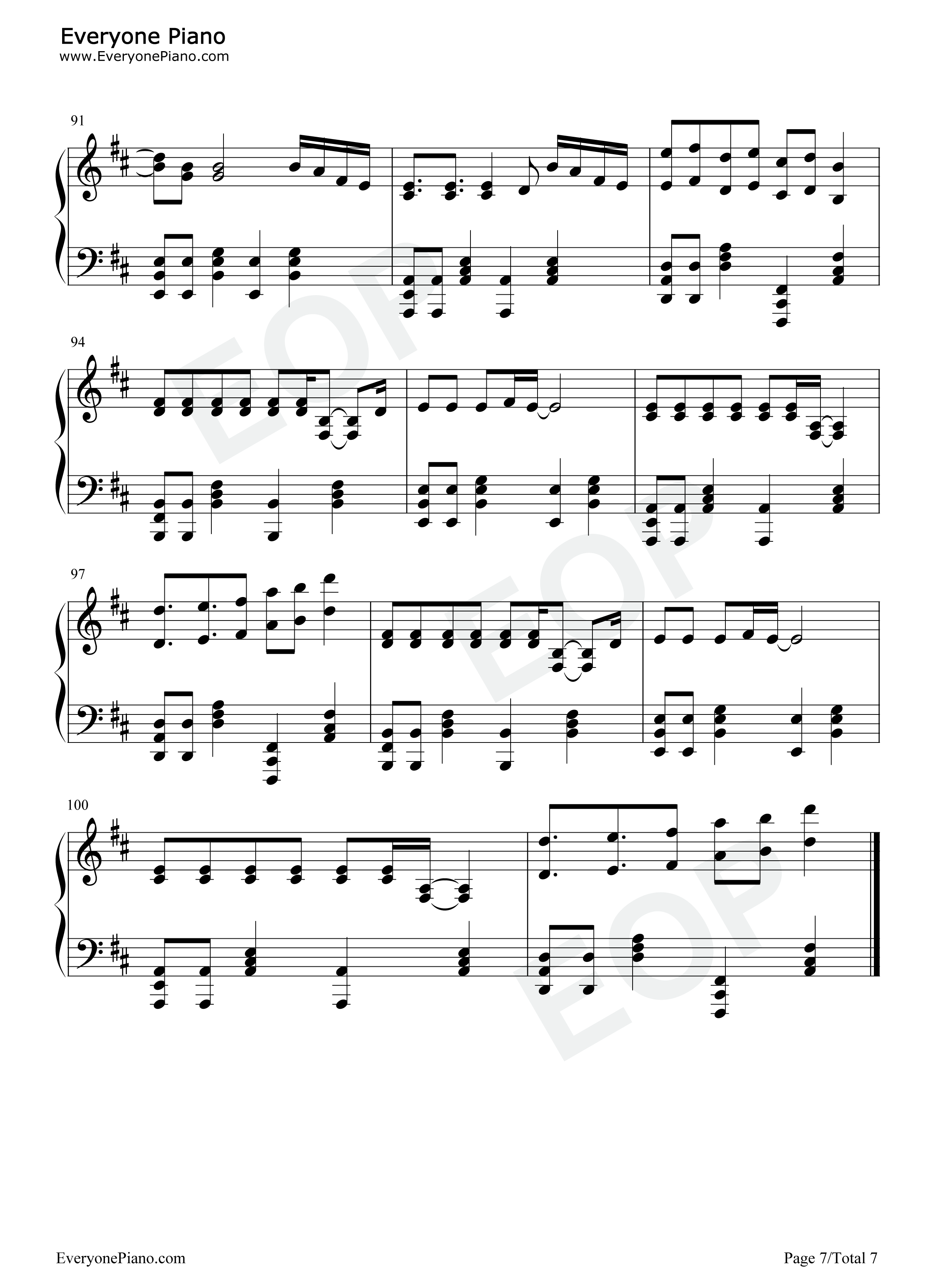 The_Feels钢琴谱_Twice