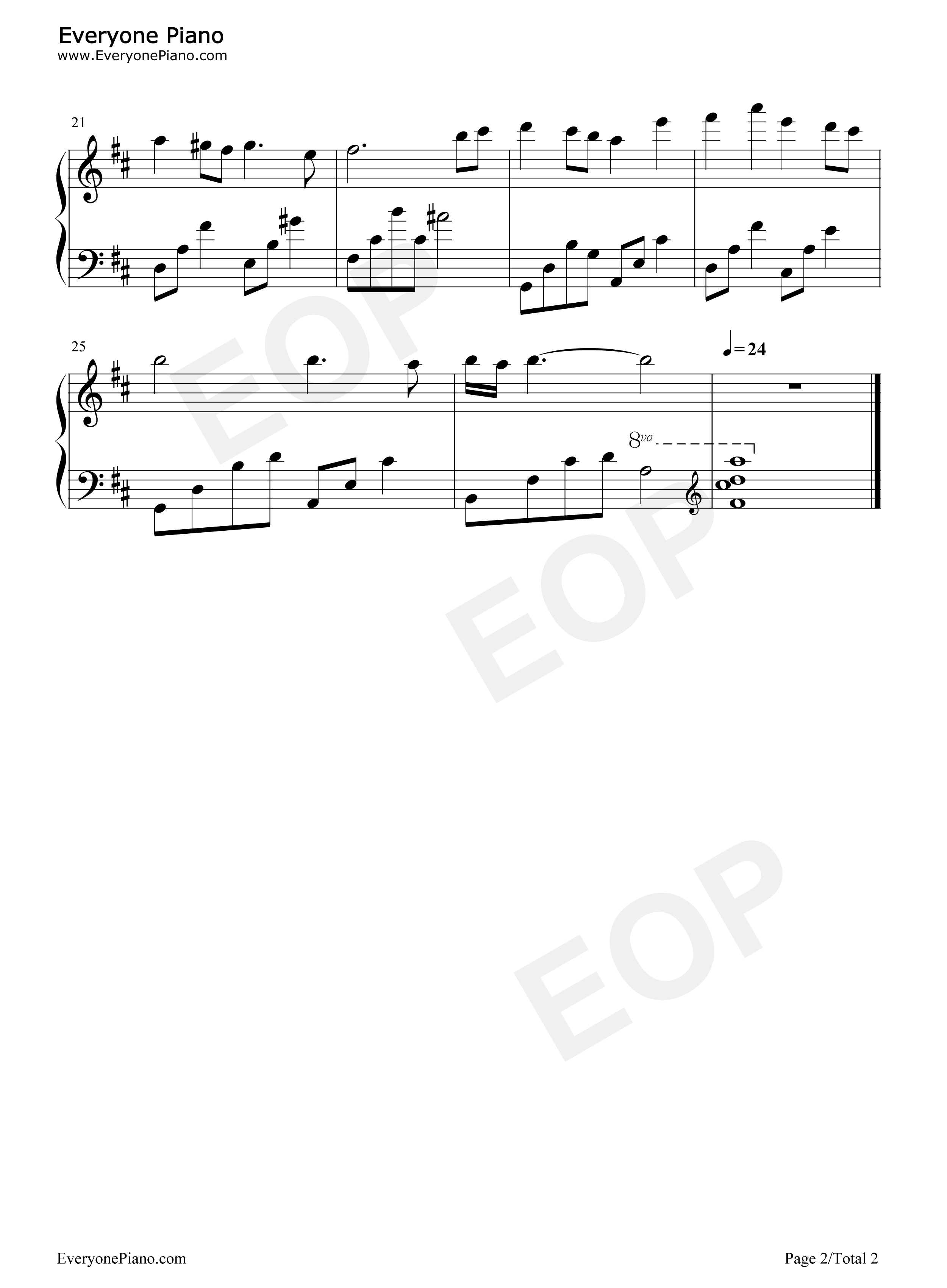 Hanachirusato钢琴谱_陈致逸_HOYO_MiX