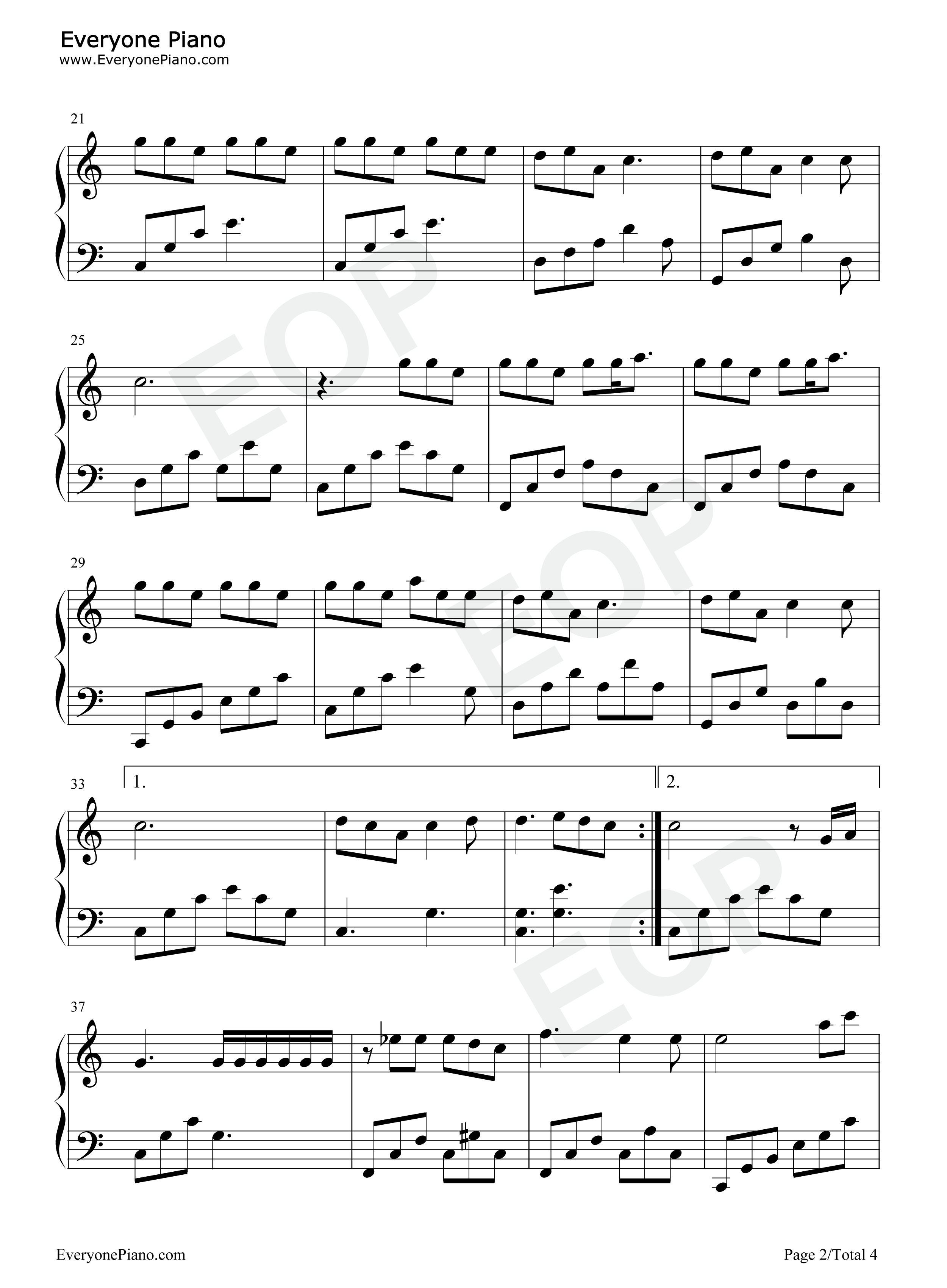 话不好说钢琴谱_陈芳语