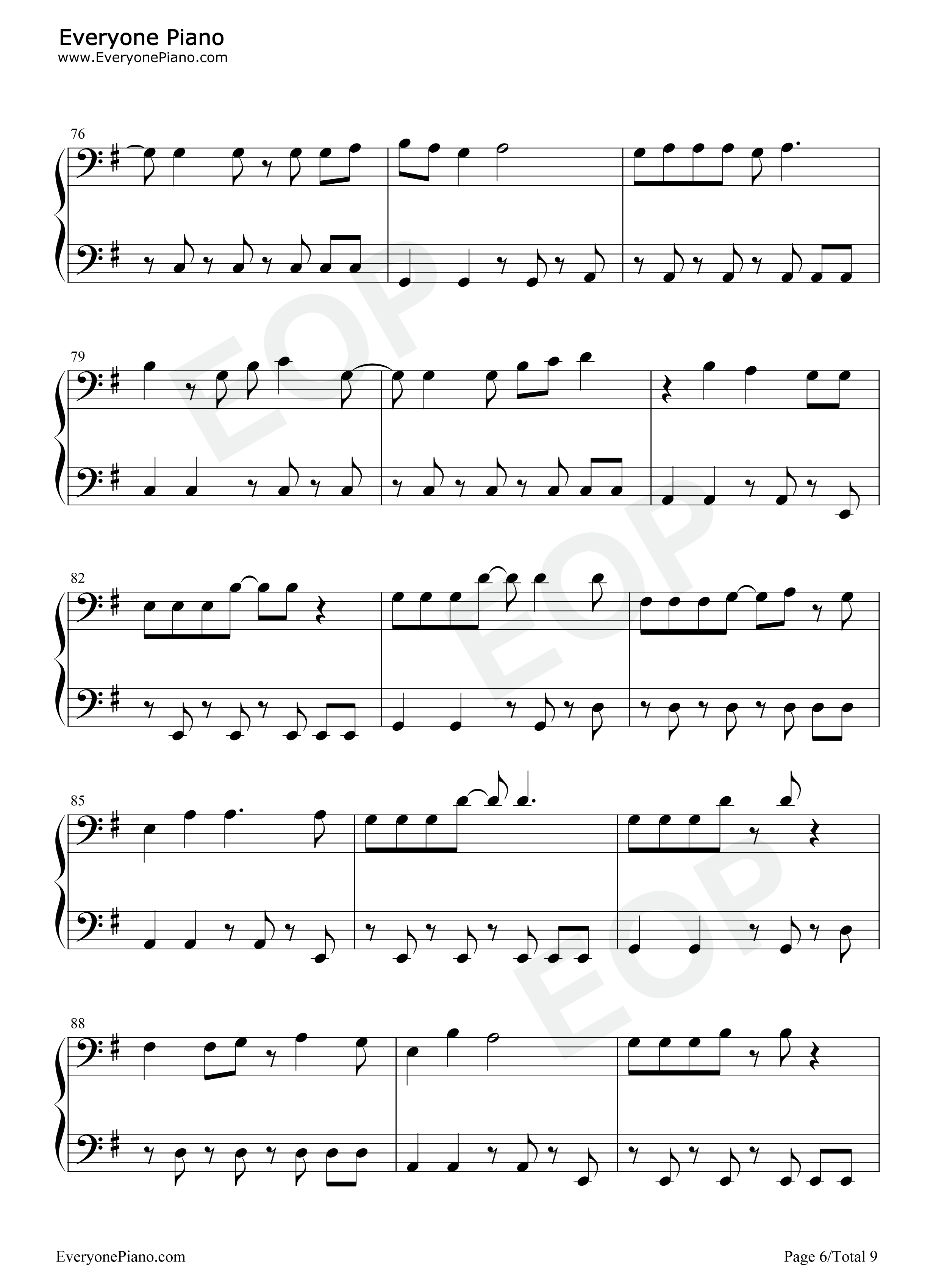 The_Last_Great_American_Dynasty钢琴谱_Taylor_Swift