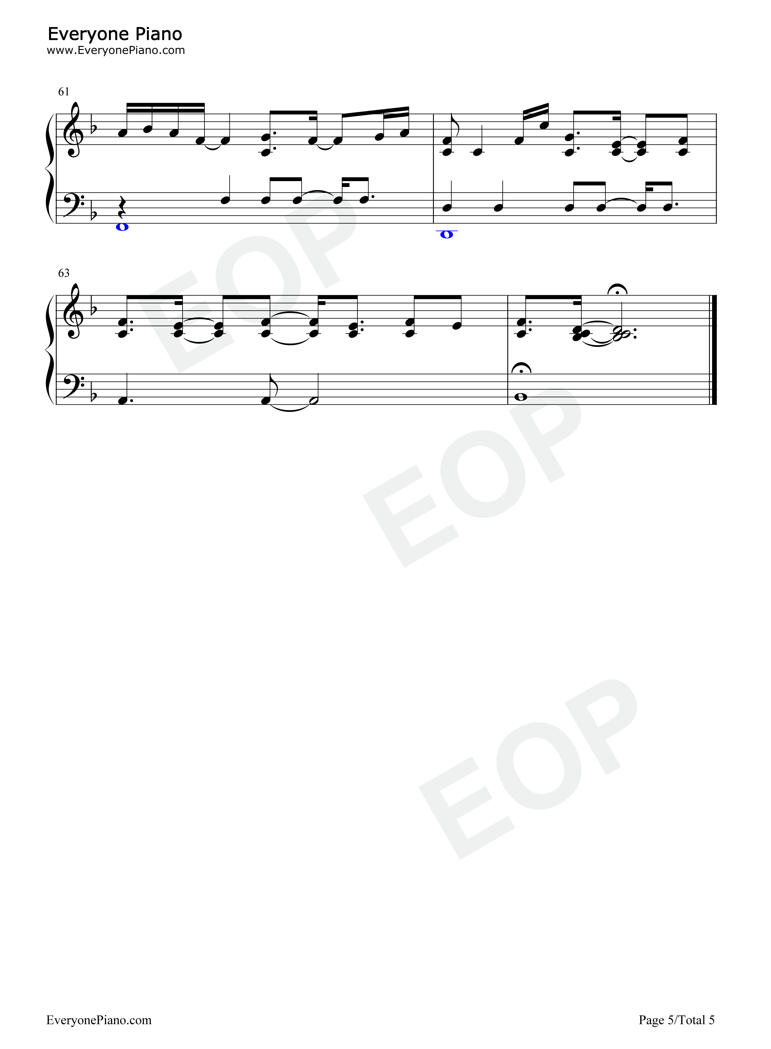 Easy_on_Me钢琴谱_Adele